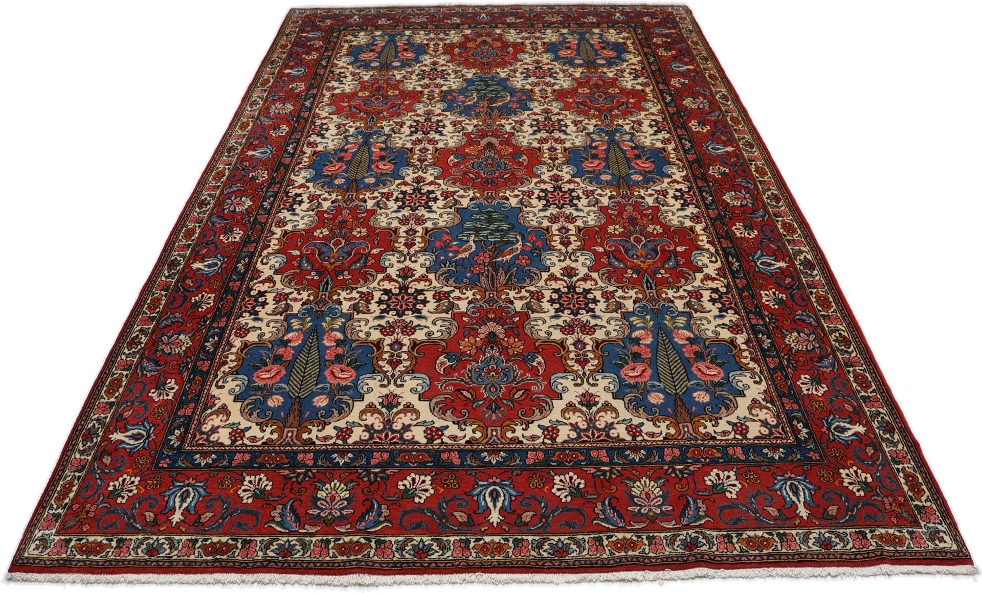 Bakhtiari Perserteppich aus Iran, 208 × 325 cm