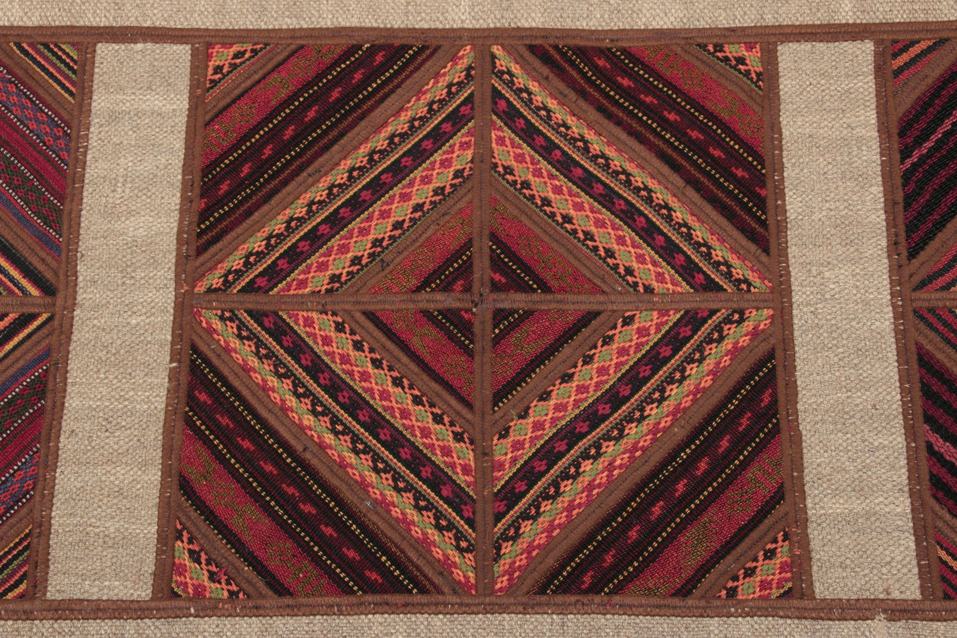 Handgewebter Kelim Perserteppich, 201 × 305 cm, Wolle