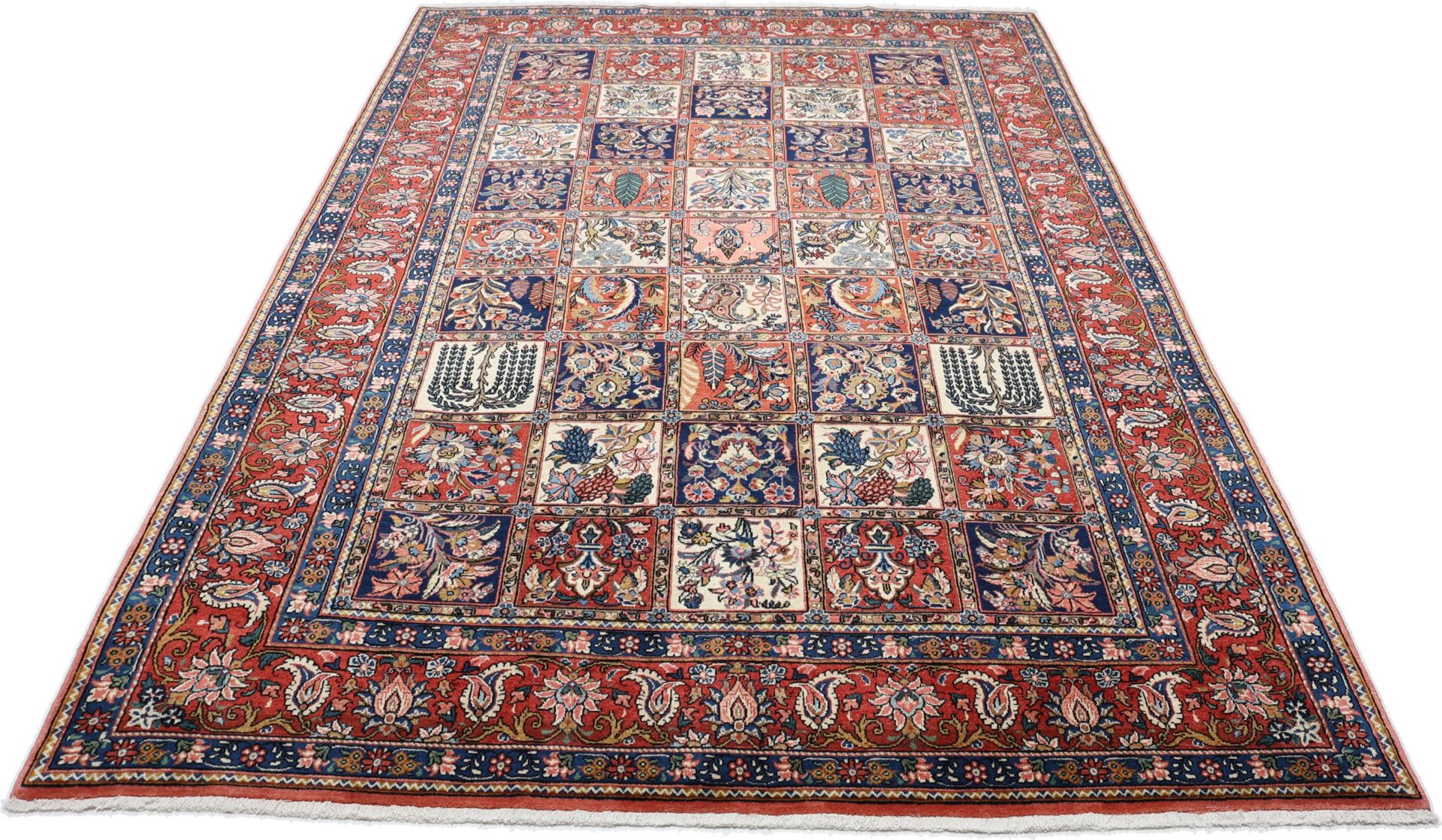 Bakhtiari Perserteppich aus Iran, 202 × 300 cm
