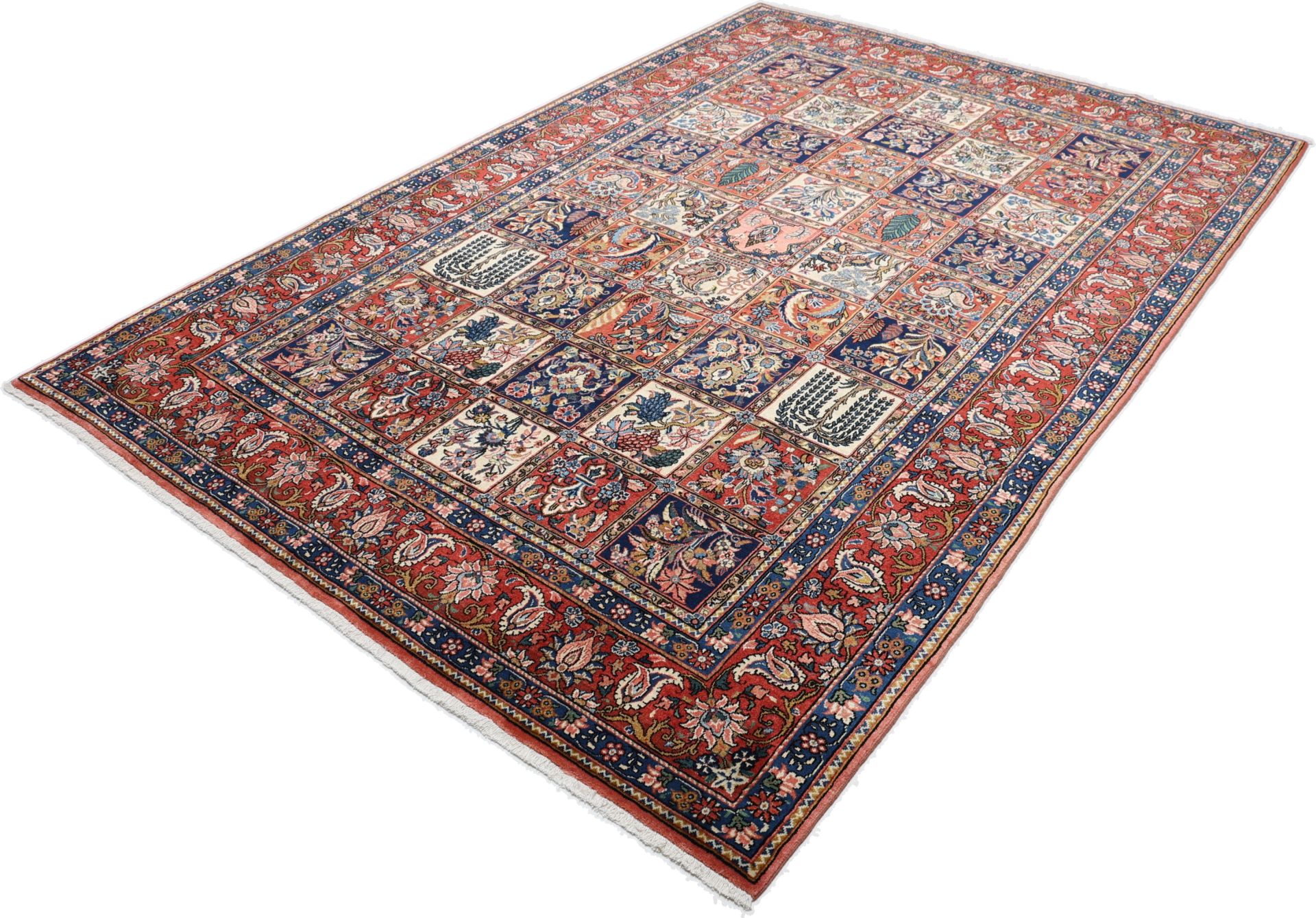 Bakhtiari Perserteppich aus Iran, 202 × 300 cm