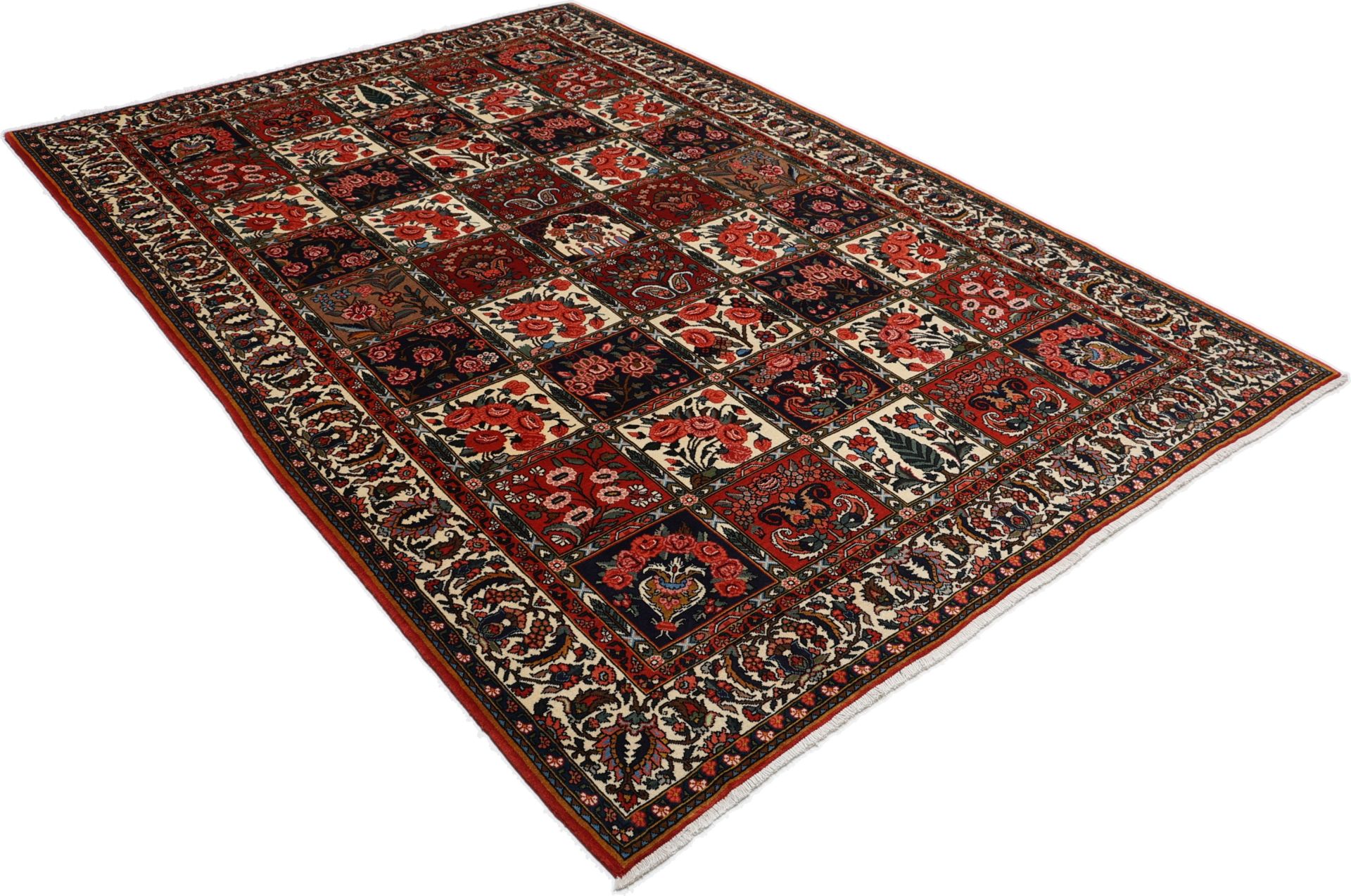 Handgeknüpfter Bakhtiari Perserteppich 205 × 300 cm