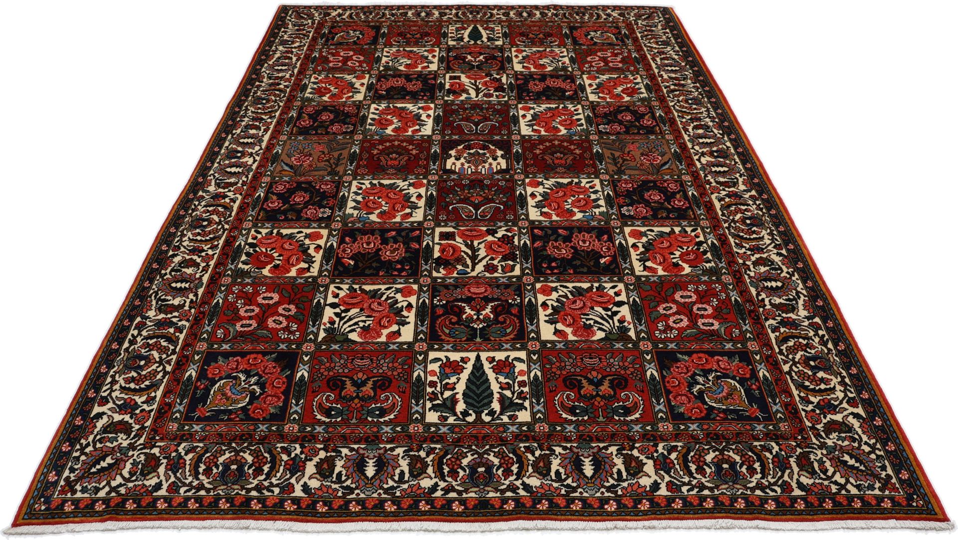Handgeknüpfter Bakhtiari Perserteppich 205 × 300 cm