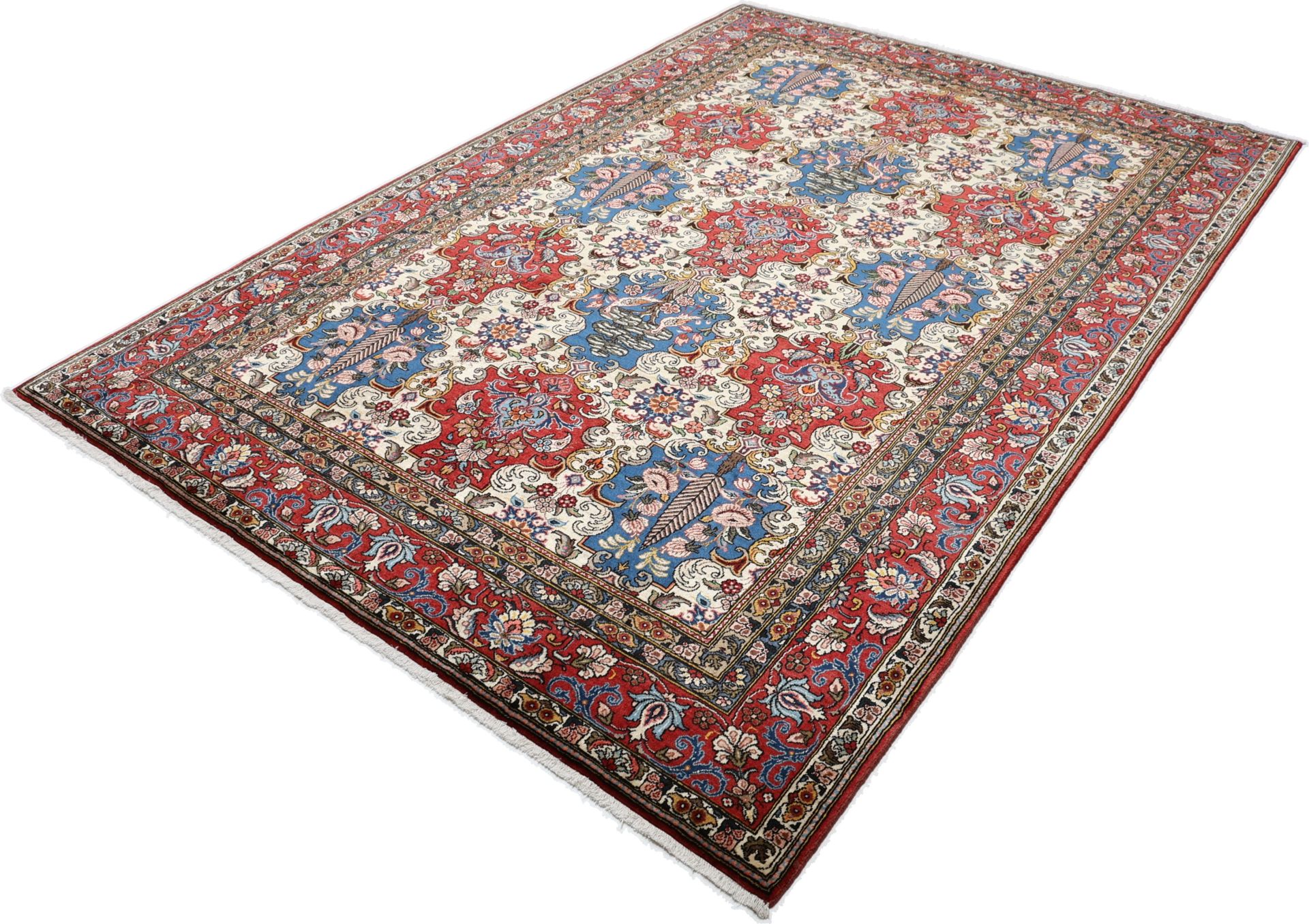 Handgeknüpfter Bakhtiari Perserteppich, 210 × 305 cm, Wolle