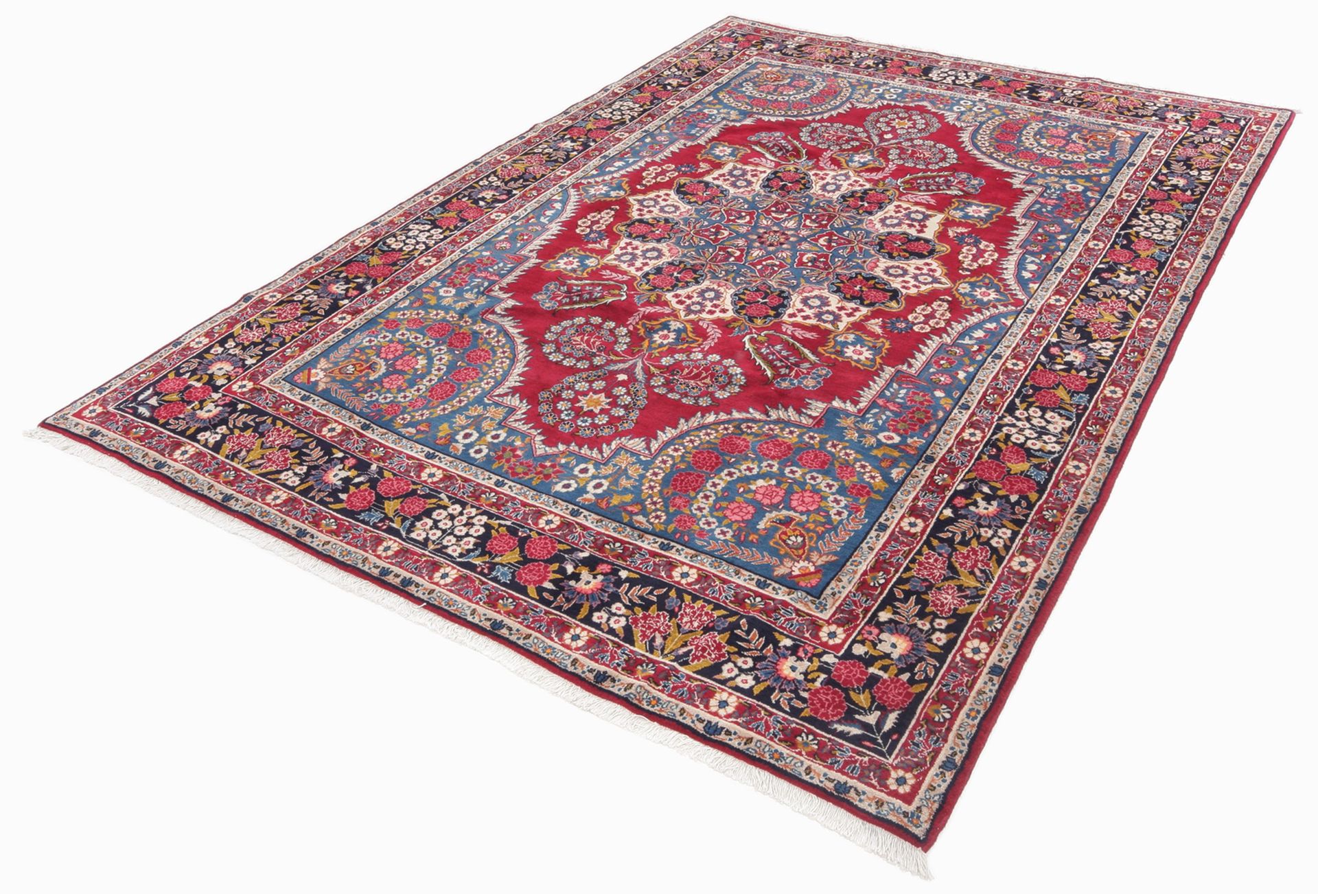 Kashan Perserteppich aus Iran, 205 × 310 cm