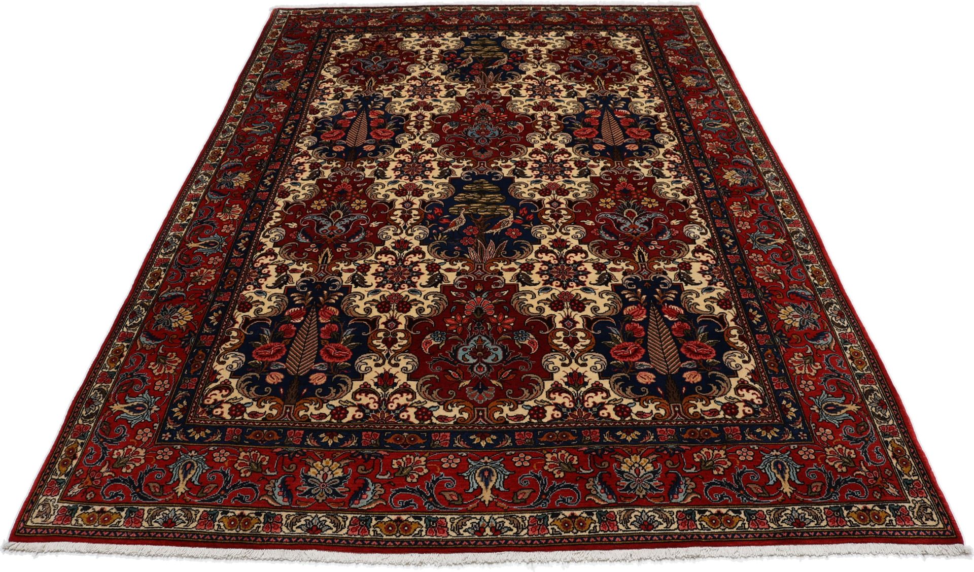 Handgeknüpfter Bakhtiari Perserteppich 211 × 295 cm