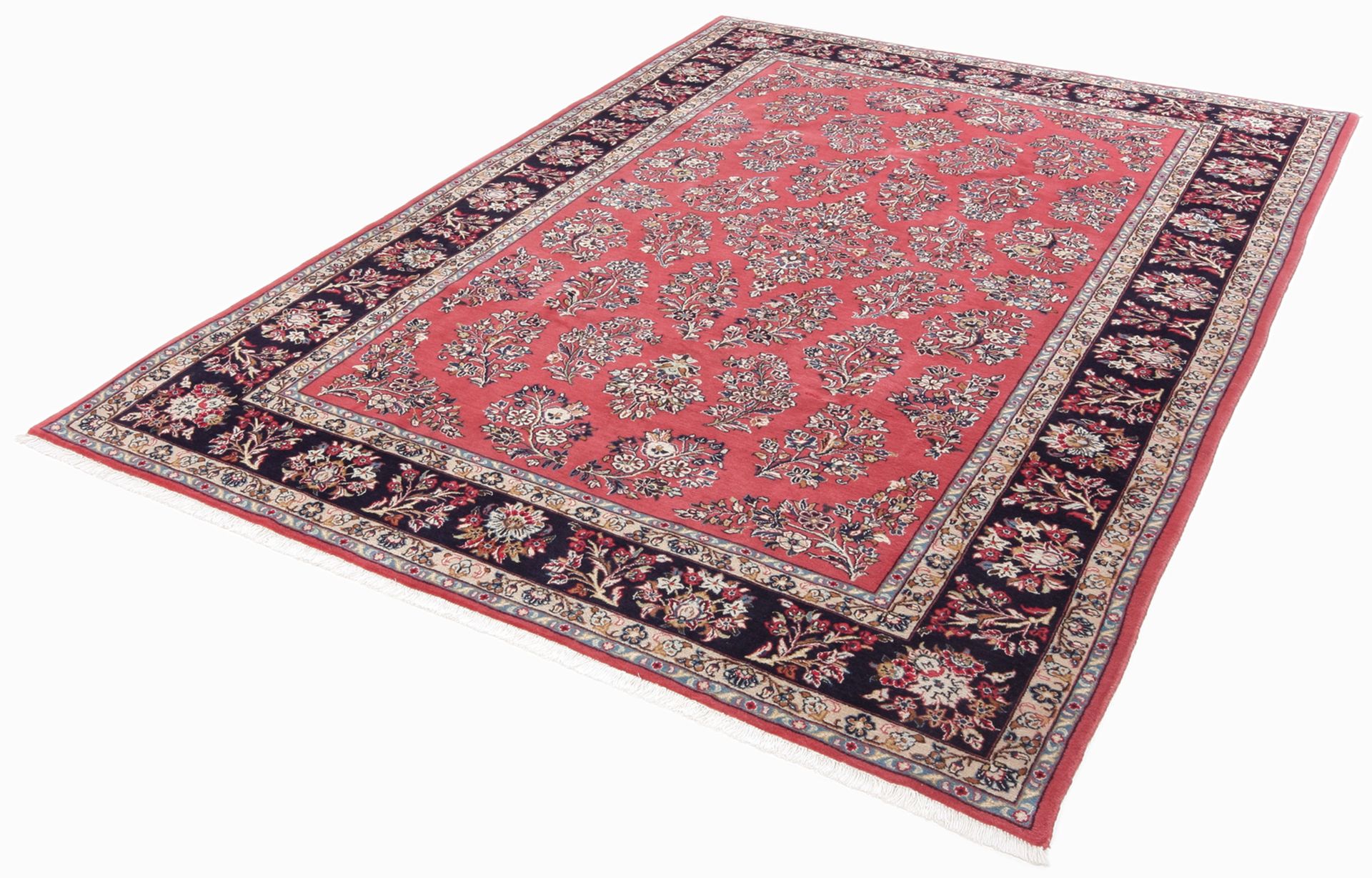 Handgeknüpfter Sarough Perserteppich, 208 × 303 cm, Wolle