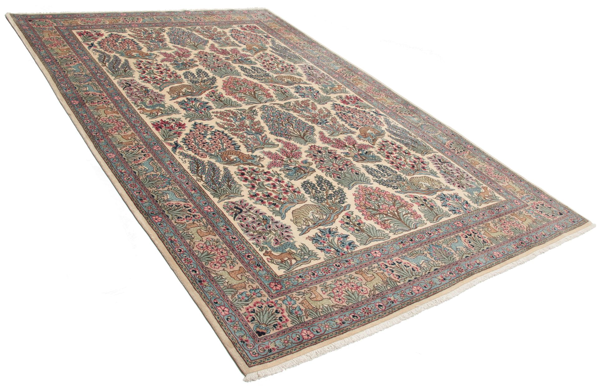 Handgeknüpfter Sarough Perserteppich, 202 × 306 cm, Wolle