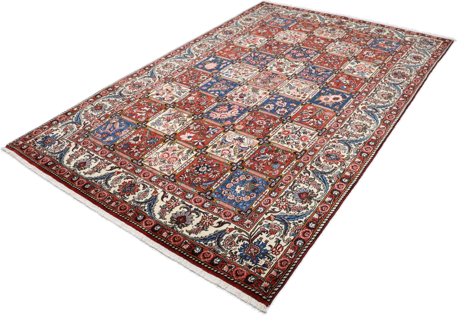 Handgeknüpfter Bakhtiari Perserteppich, 205 × 302 cm, Wolle