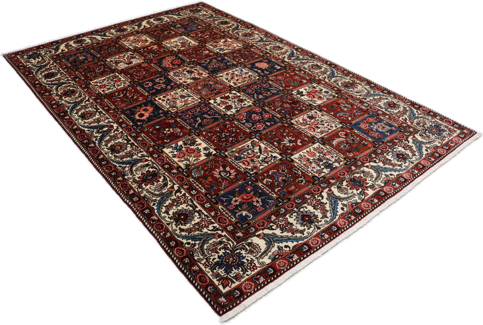 Handgeknüpfter Bakhtiari Perserteppich, 205 × 302 cm, Wolle