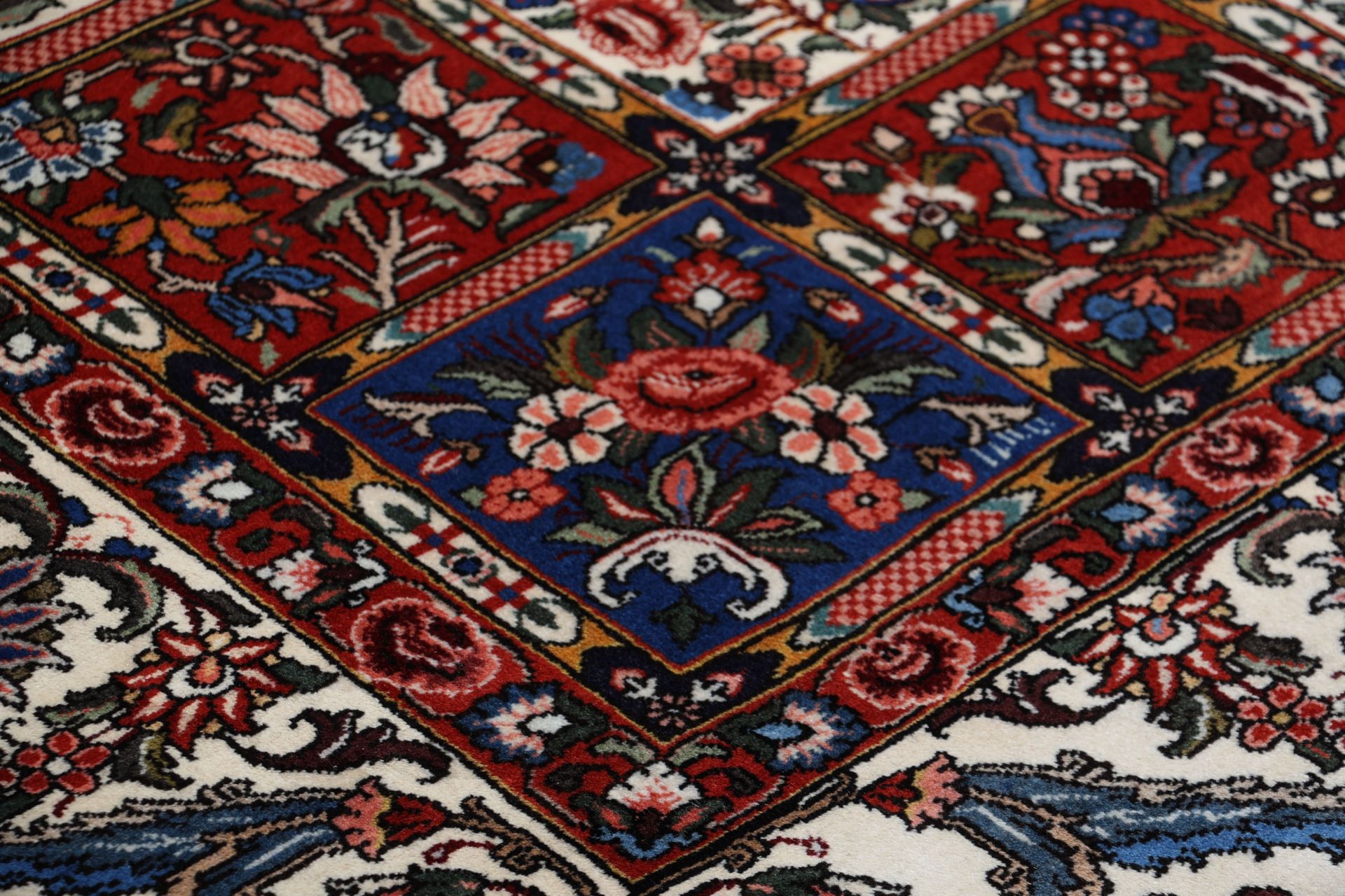 Handgeknüpfter Bakhtiari Perserteppich, 205 × 302 cm, Wolle
