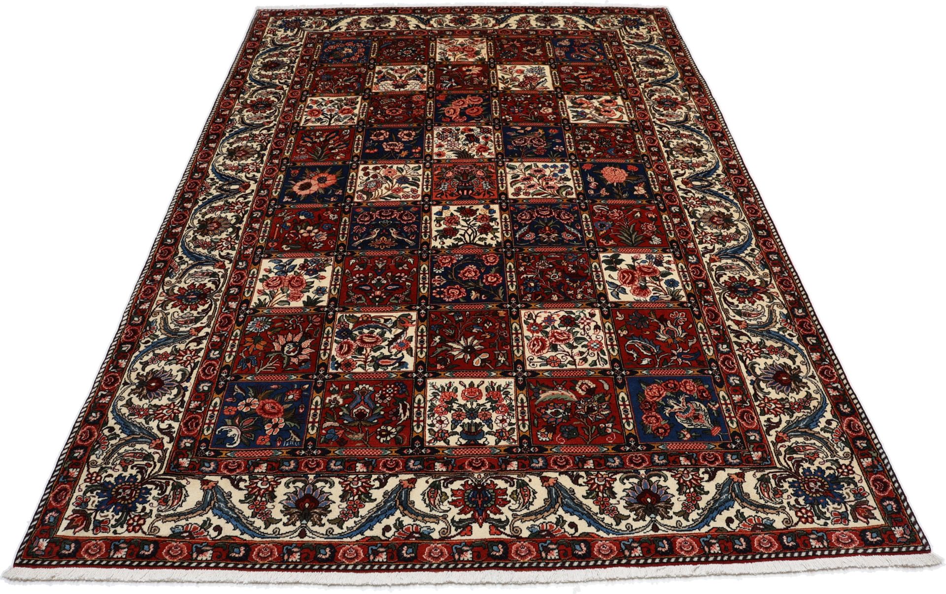 Handgeknüpfter Bakhtiari Perserteppich, 205 × 302 cm, Wolle