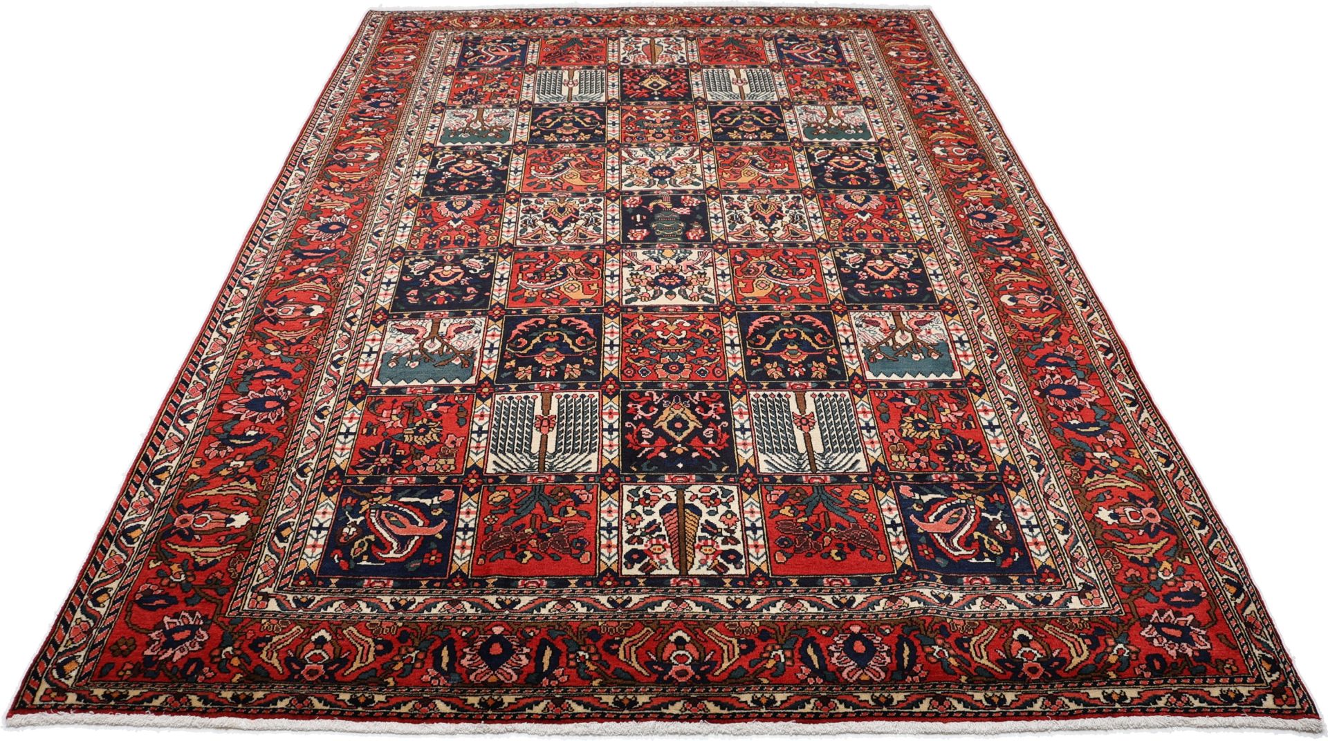 Bakhtiari Perserteppich aus Iran, 215 × 310 cm