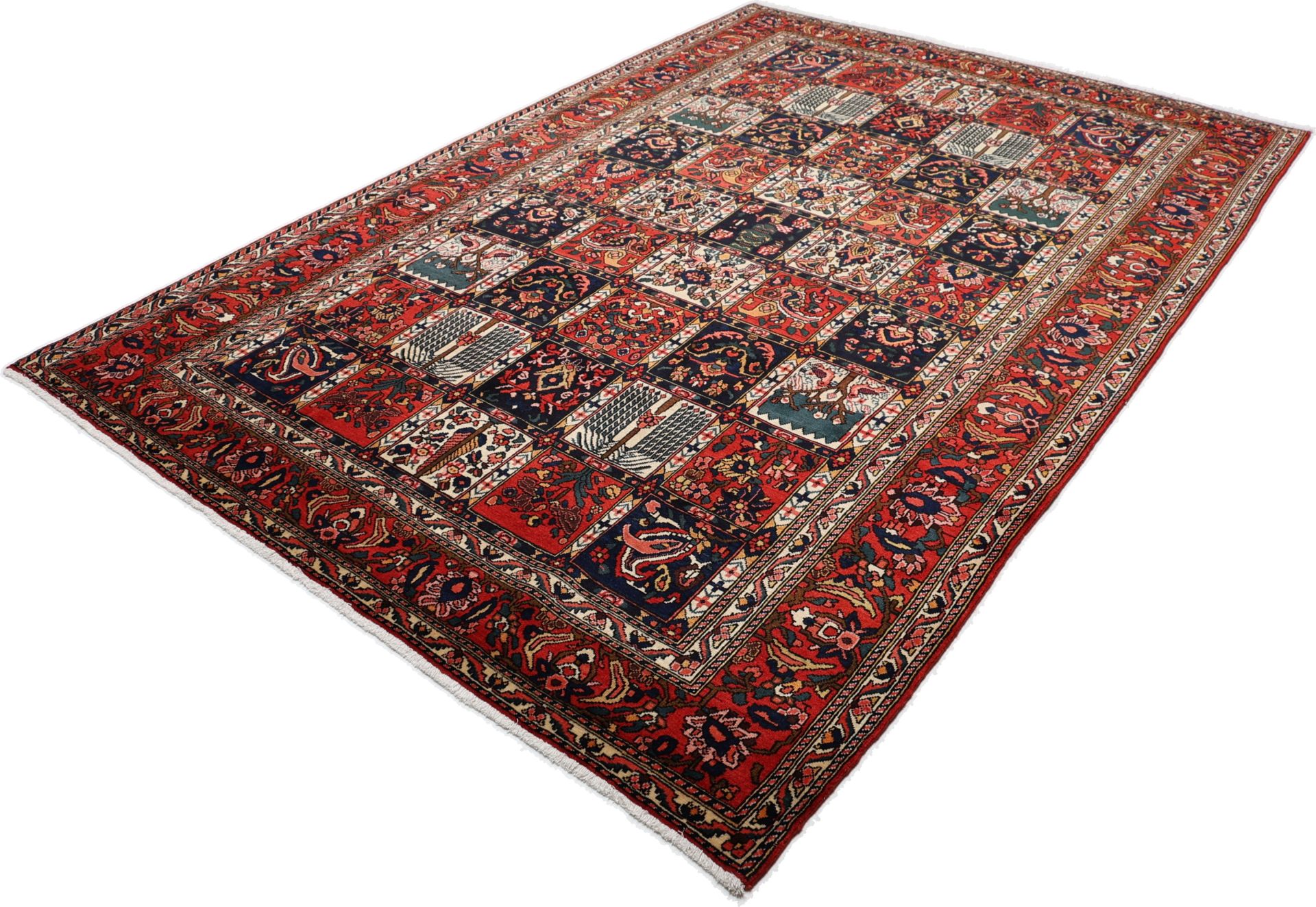 Bakhtiari Perserteppich aus Iran, 215 × 310 cm