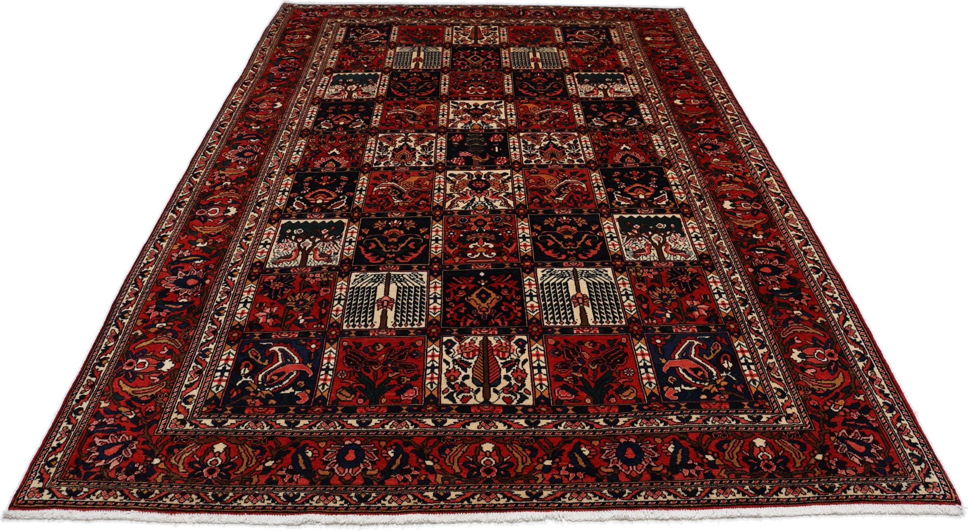 Bakhtiari Perserteppich aus Iran, 215 × 310 cm