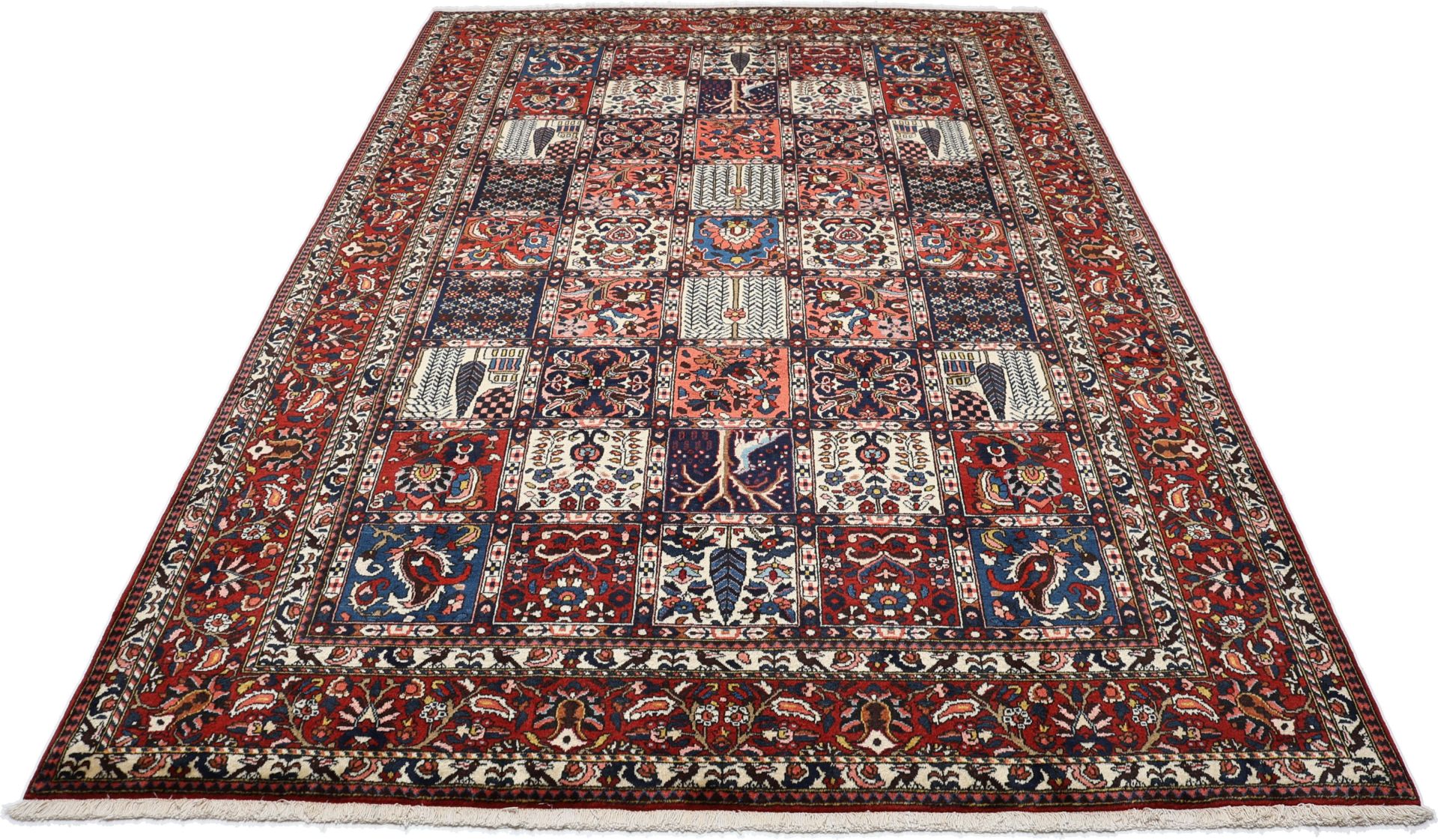 Bakhtiari Perserteppich aus Iran, 210 × 300 cm
