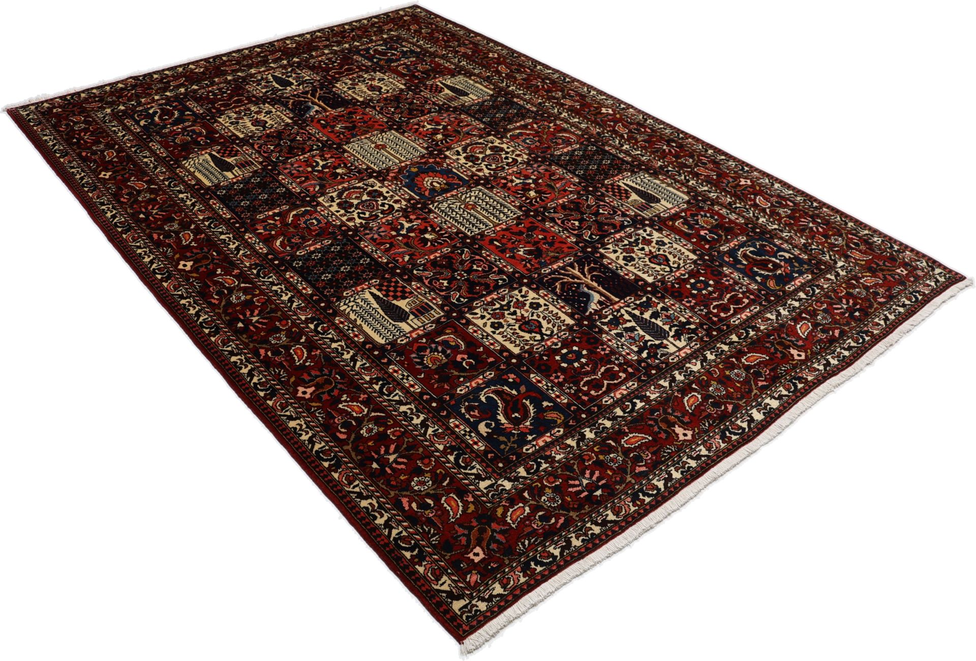 Bakhtiari Perserteppich aus Iran, 210 × 300 cm