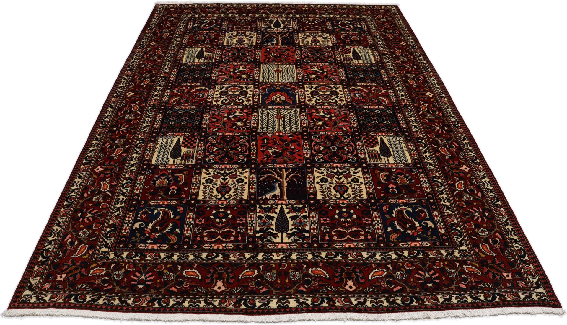 Bakhtiari Perserteppich aus Iran, 210 × 300 cm