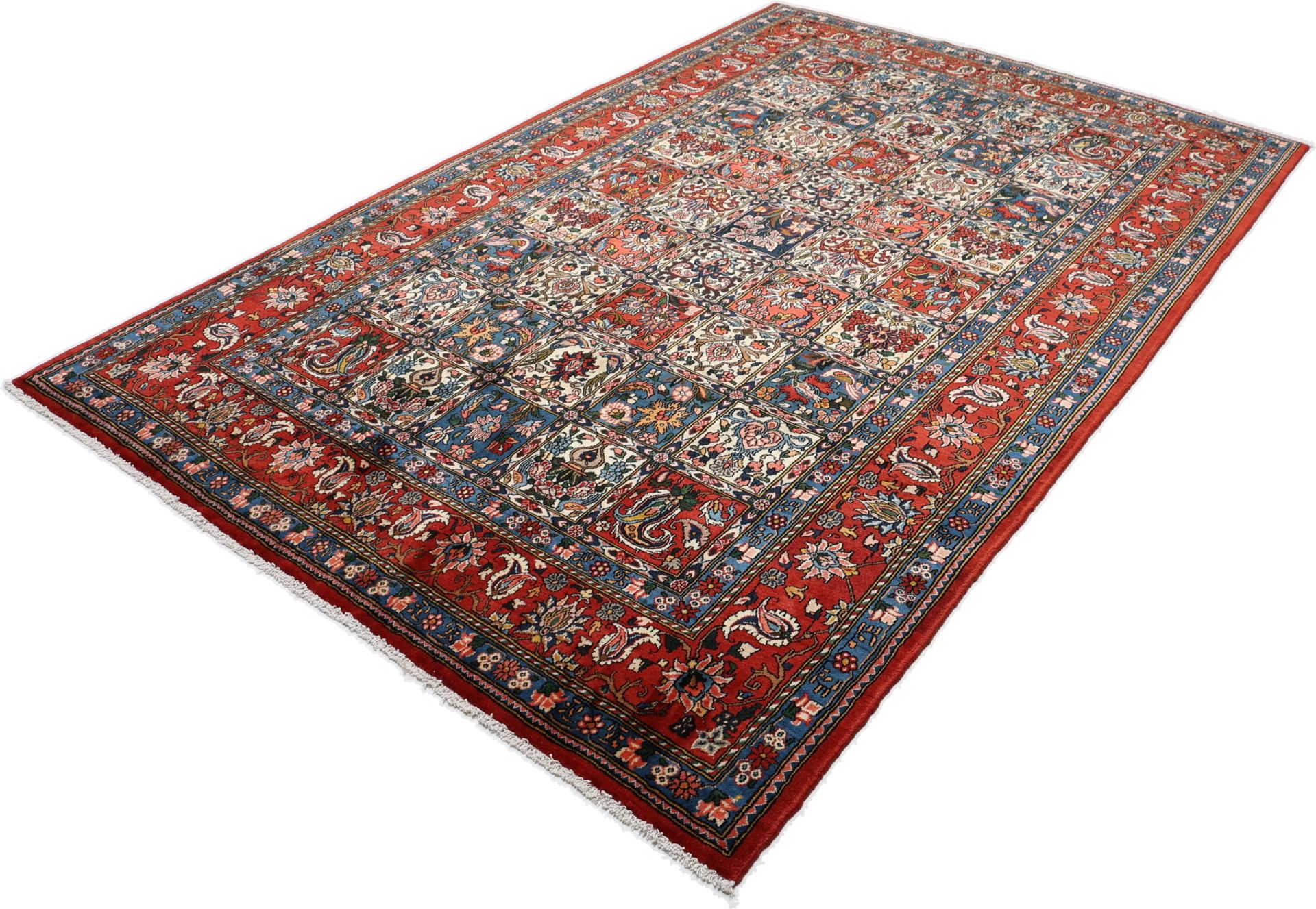 Handgeknüpfter Bakhtiari Perserteppich, 205 × 312 cm, Wolle