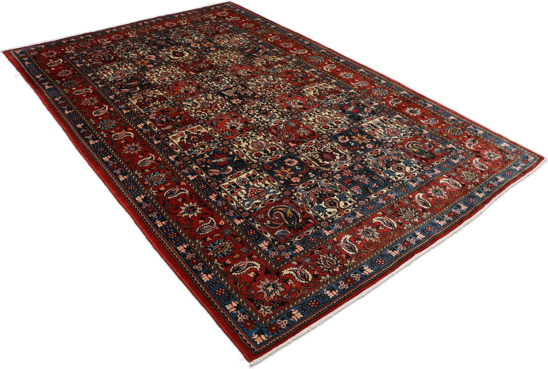 Handgeknüpfter Bakhtiari Perserteppich, 205 × 312 cm, Wolle