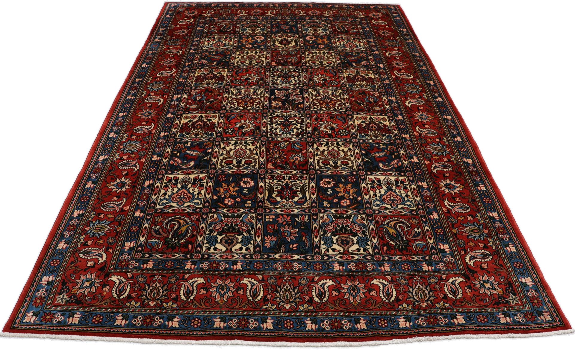 Handgeknüpfter Bakhtiari Perserteppich, 205 × 312 cm, Wolle