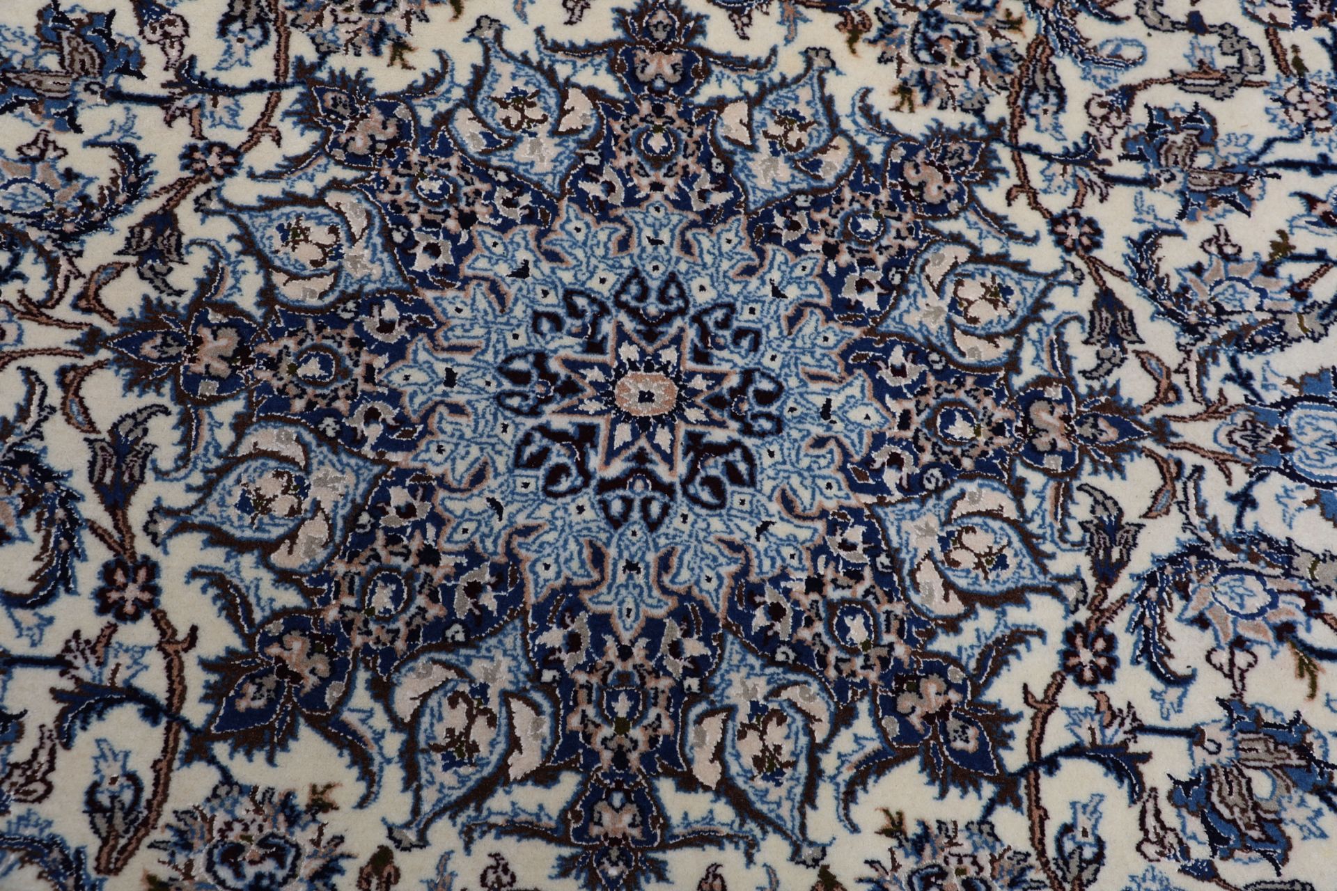 Handgeknüpfter Nain Perserteppich, 193 × 290 cm, Wolle
