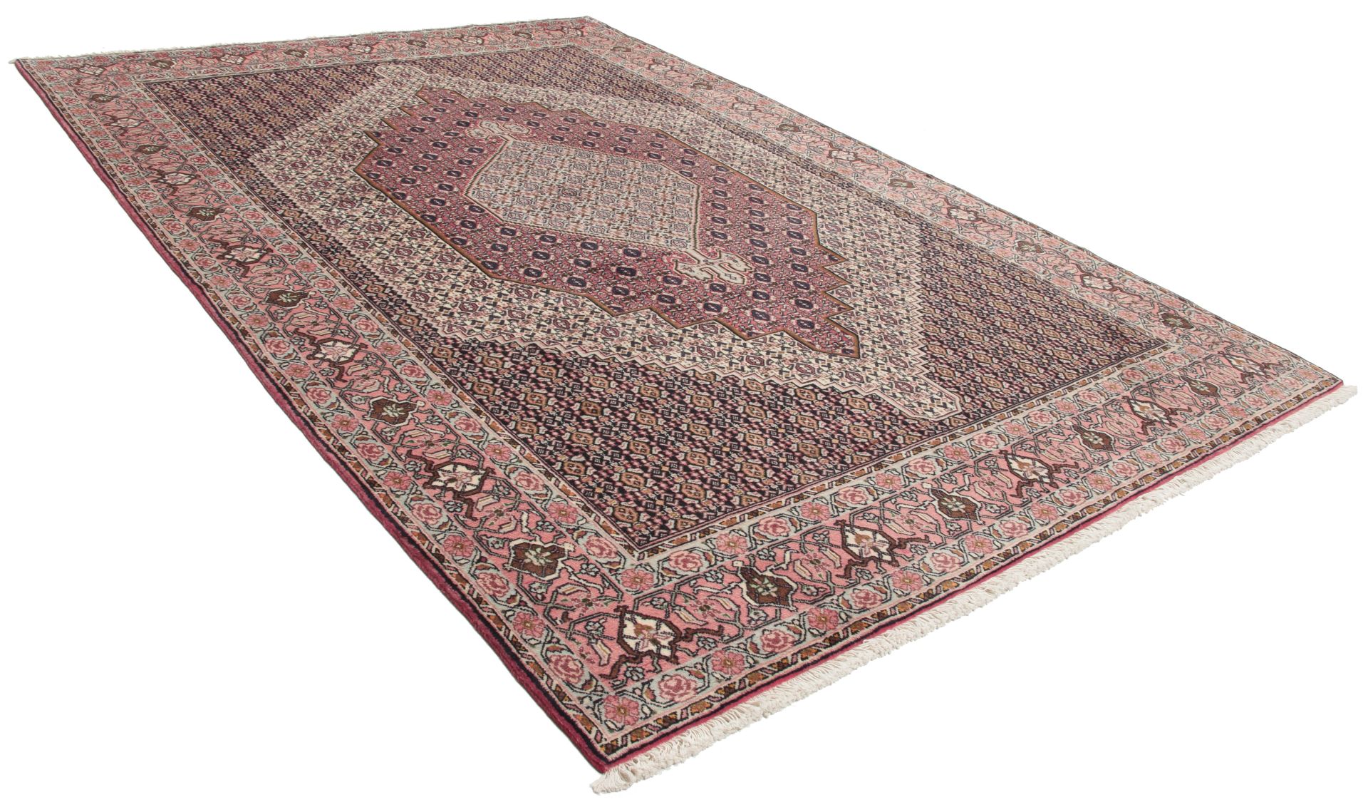Perserteppich 205 × 295 cm aus Wolle, handgeknüpft