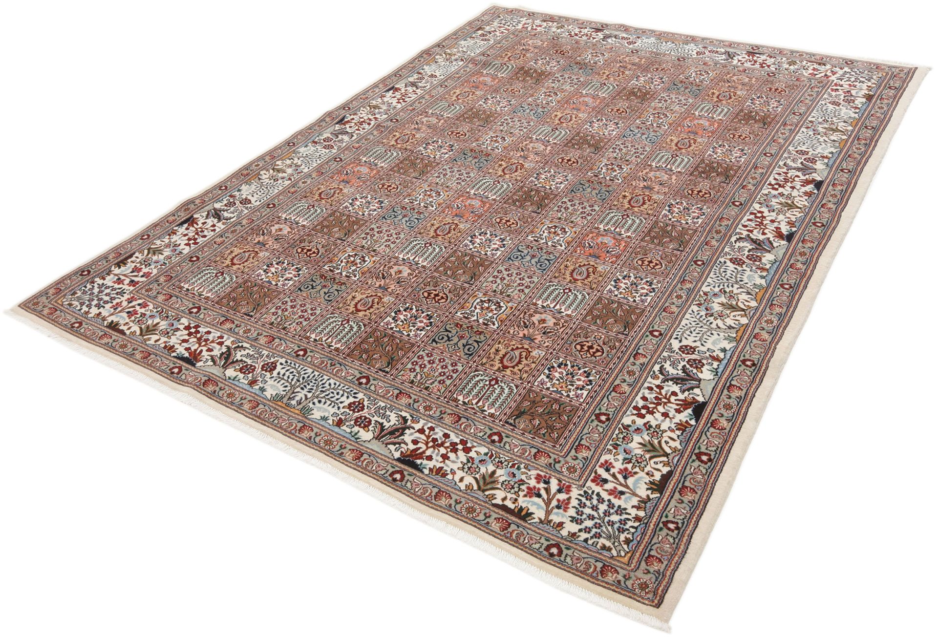 Moud Perserteppich aus Iran, 200 × 307 cm