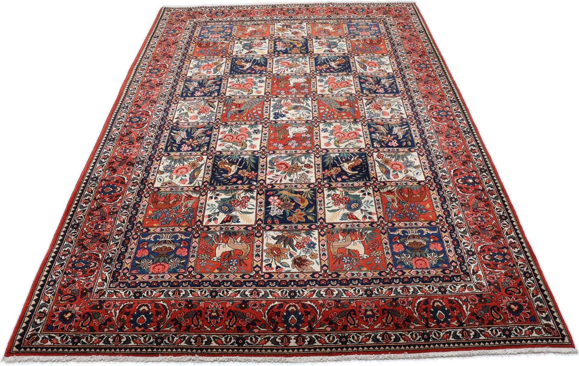 Bakhtiari Perserteppich aus Iran, 215 × 323 cm