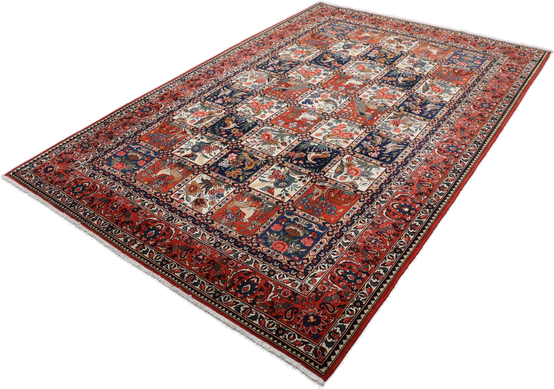 Bakhtiari Perserteppich aus Iran, 215 × 323 cm