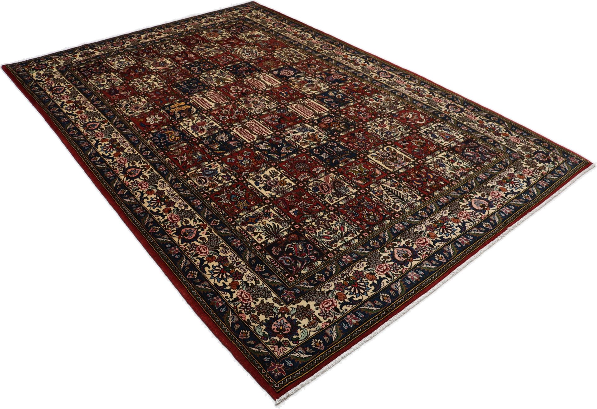 Handgeknüpfter Bakhtiari Perserteppich, 208 × 308 cm, Wolle