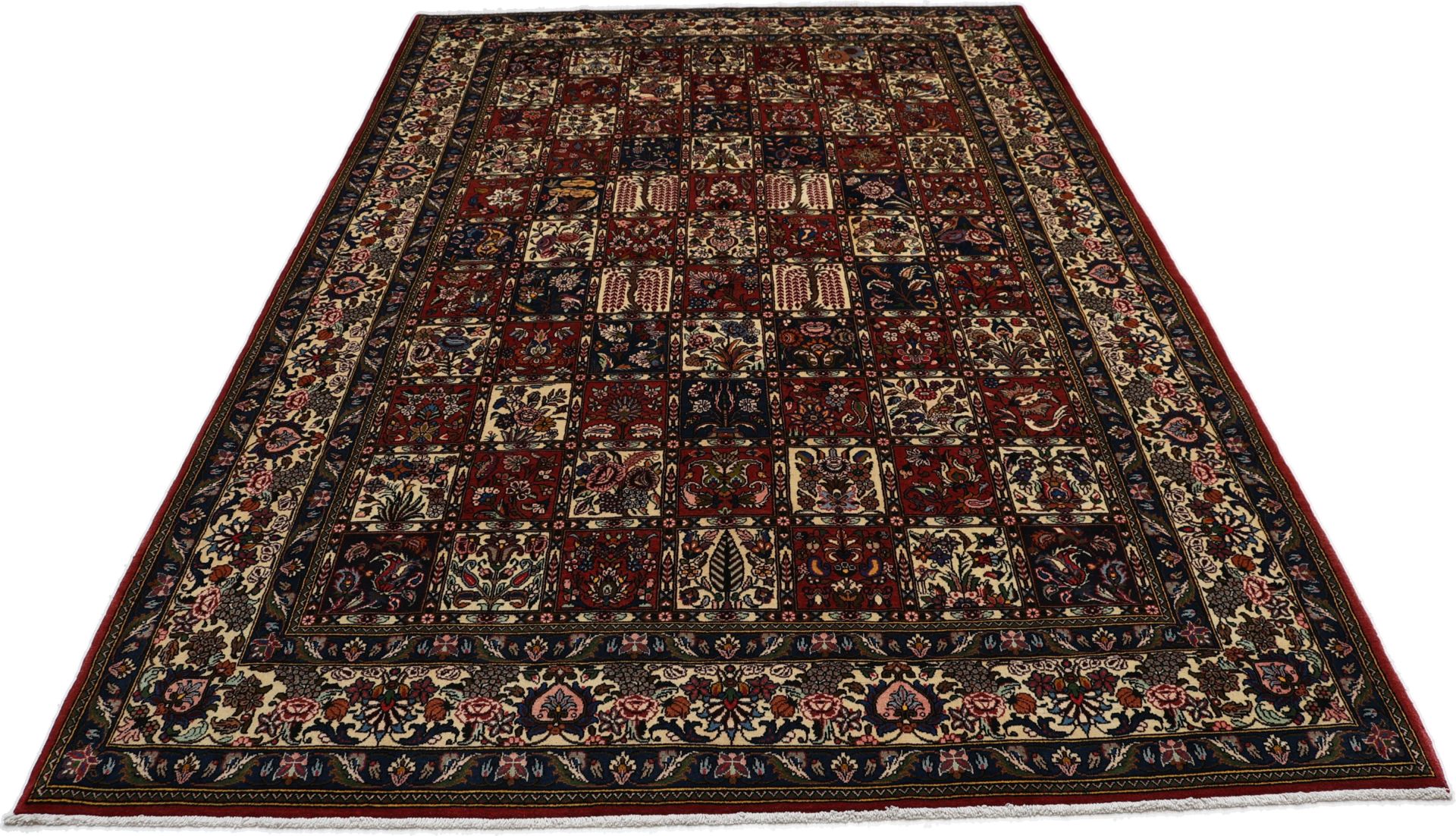 Handgeknüpfter Bakhtiari Perserteppich, 208 × 308 cm, Wolle