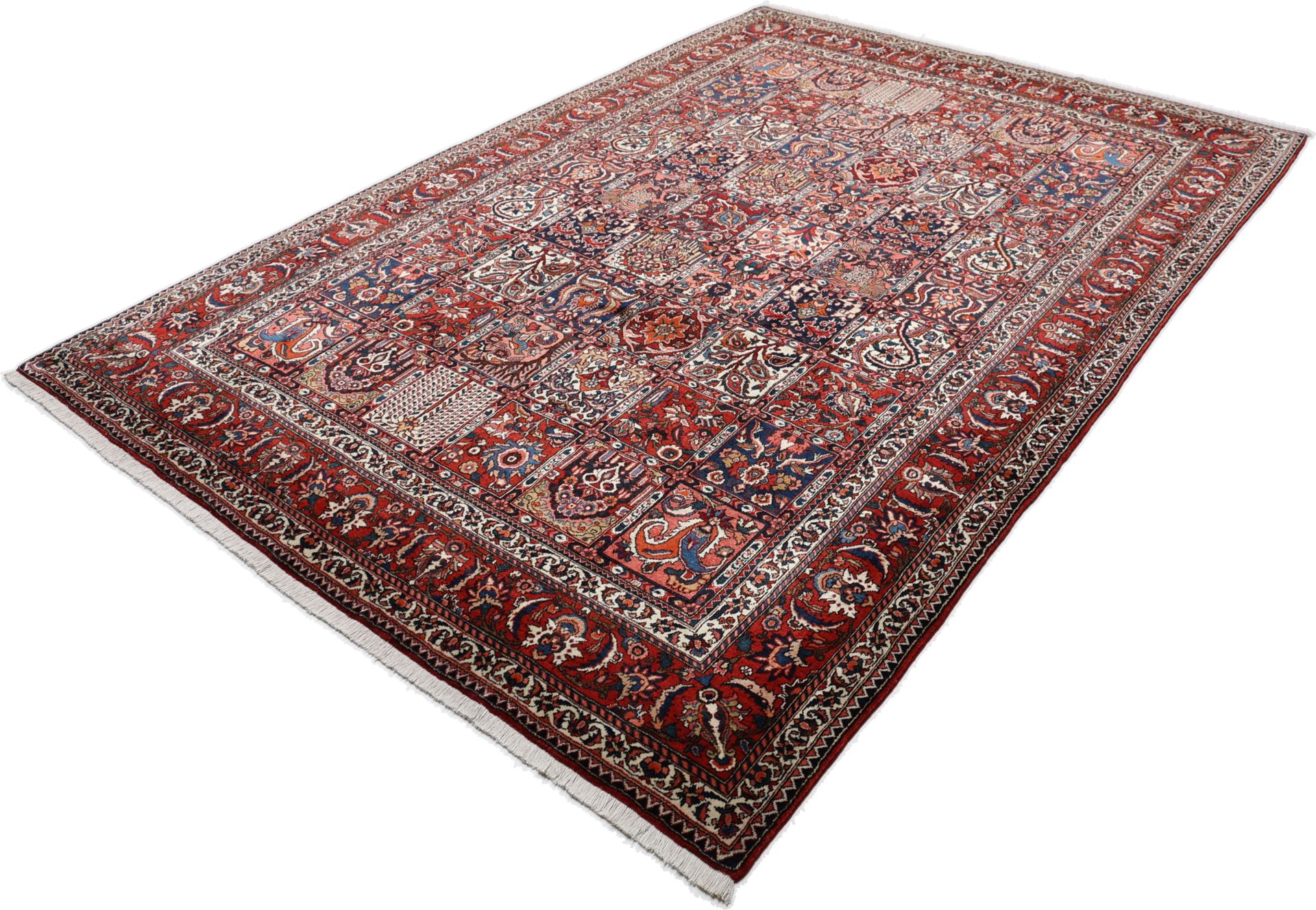 Handgeknüpfter Bakhtiari Perserteppich 220 × 323 cm