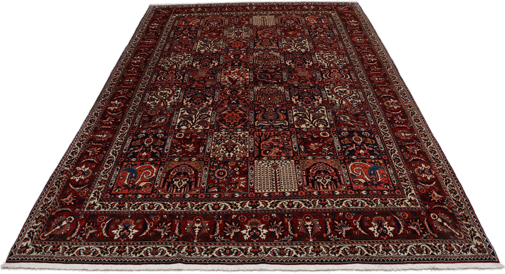 Handgeknüpfter Bakhtiari Perserteppich 220 × 323 cm