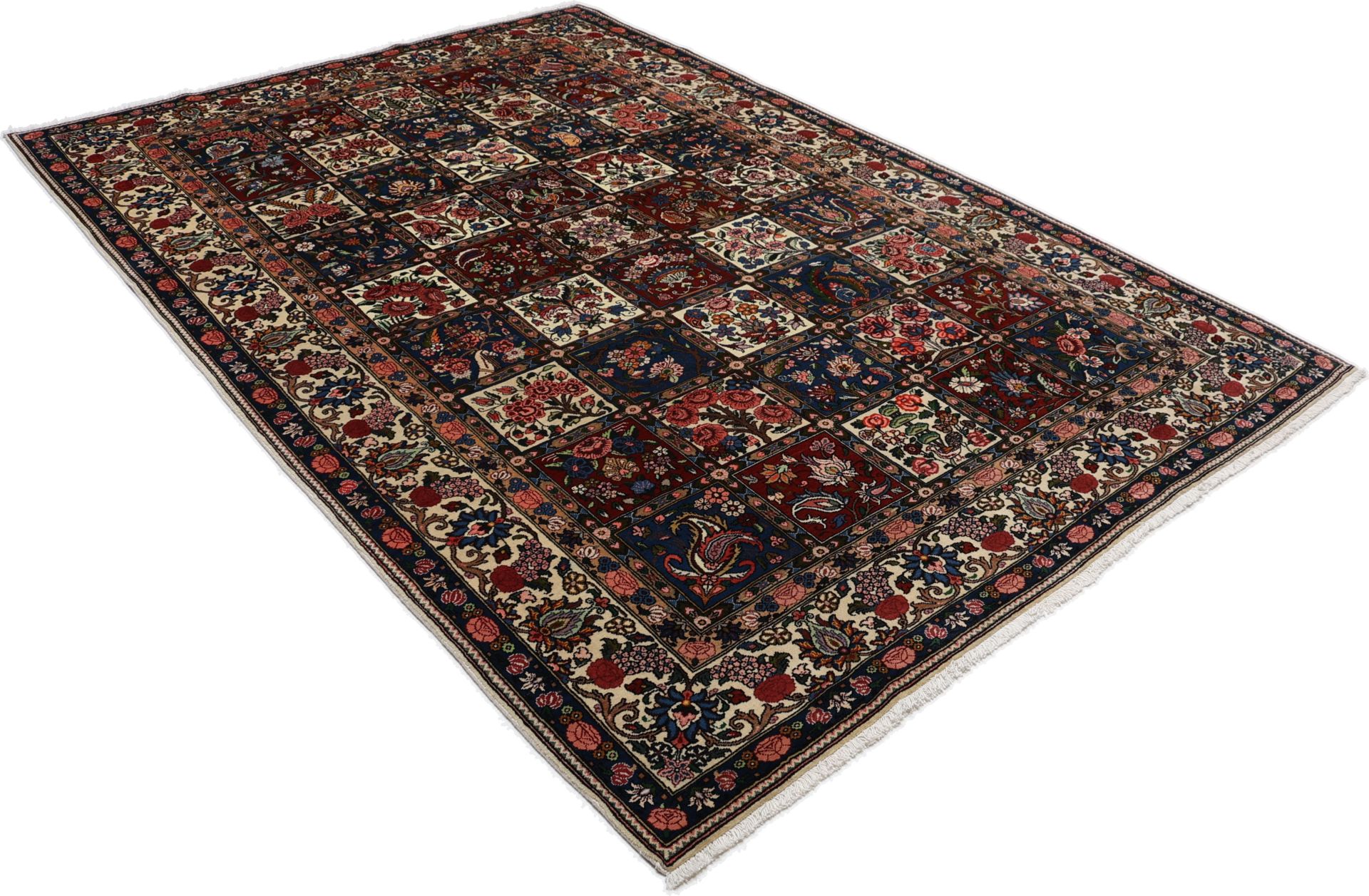 Handgeknüpfter Bakhtiari Perserteppich 208 × 312 cm