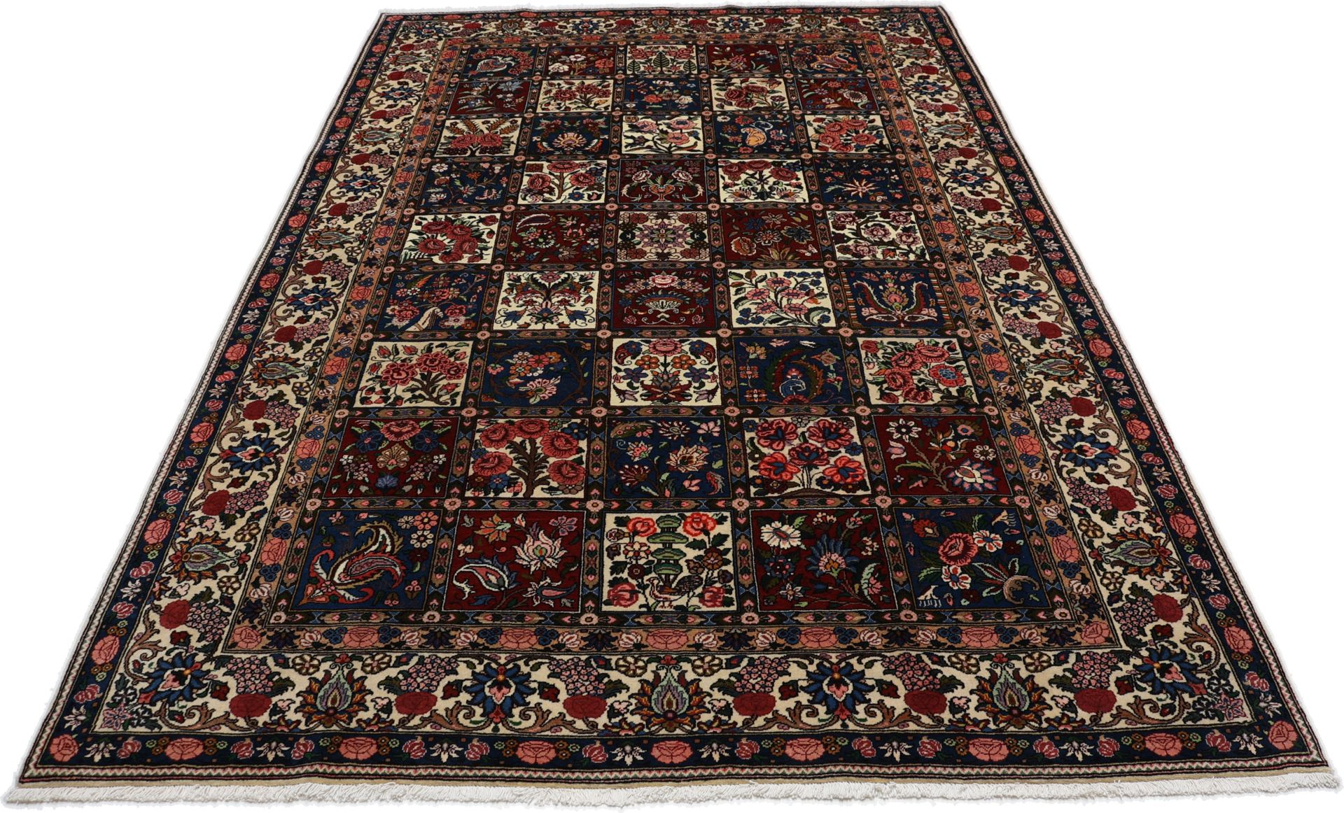 Handgeknüpfter Bakhtiari Perserteppich 208 × 312 cm