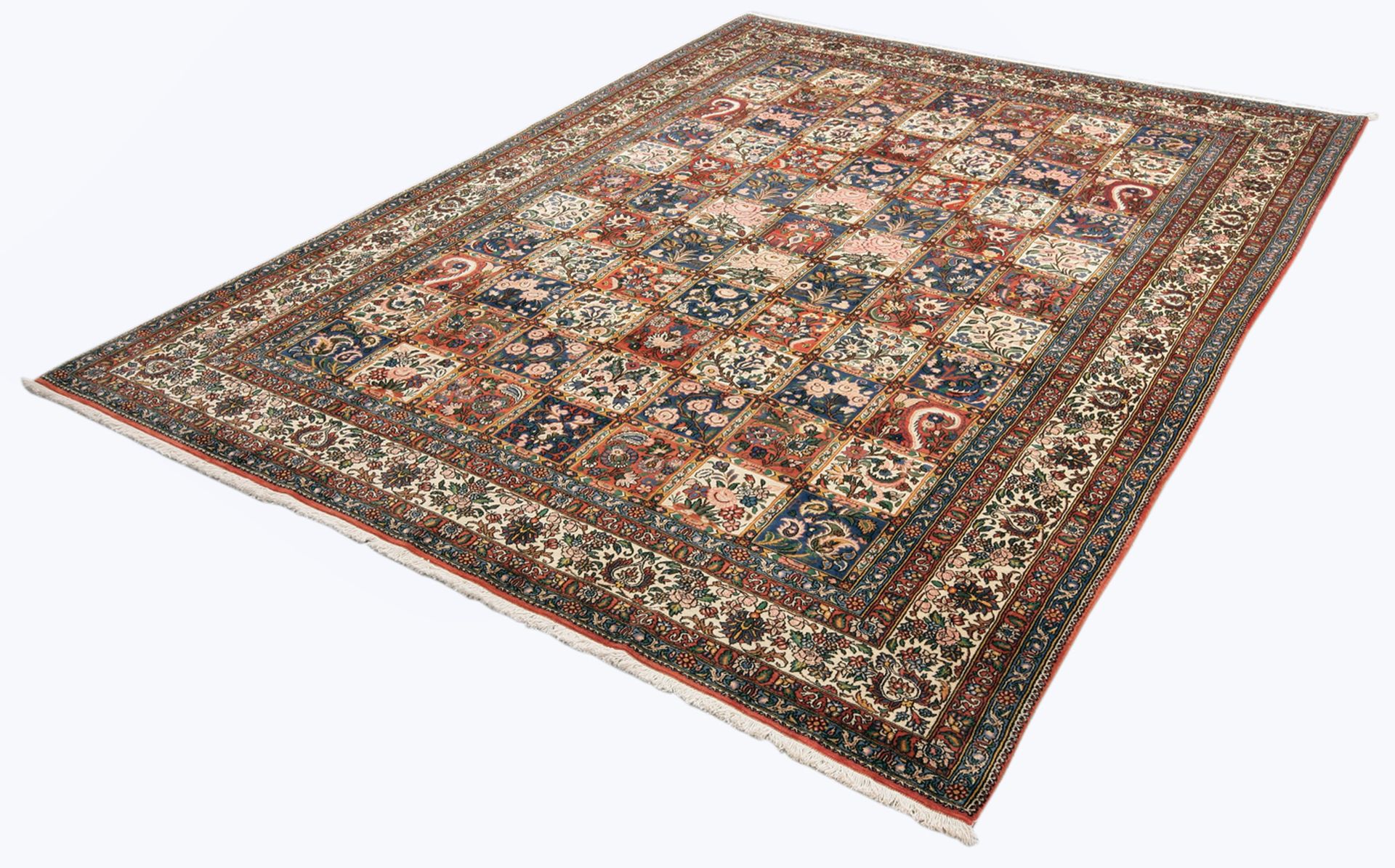 Bakhtiari Perserteppich aus Iran, 210 × 295 cm
