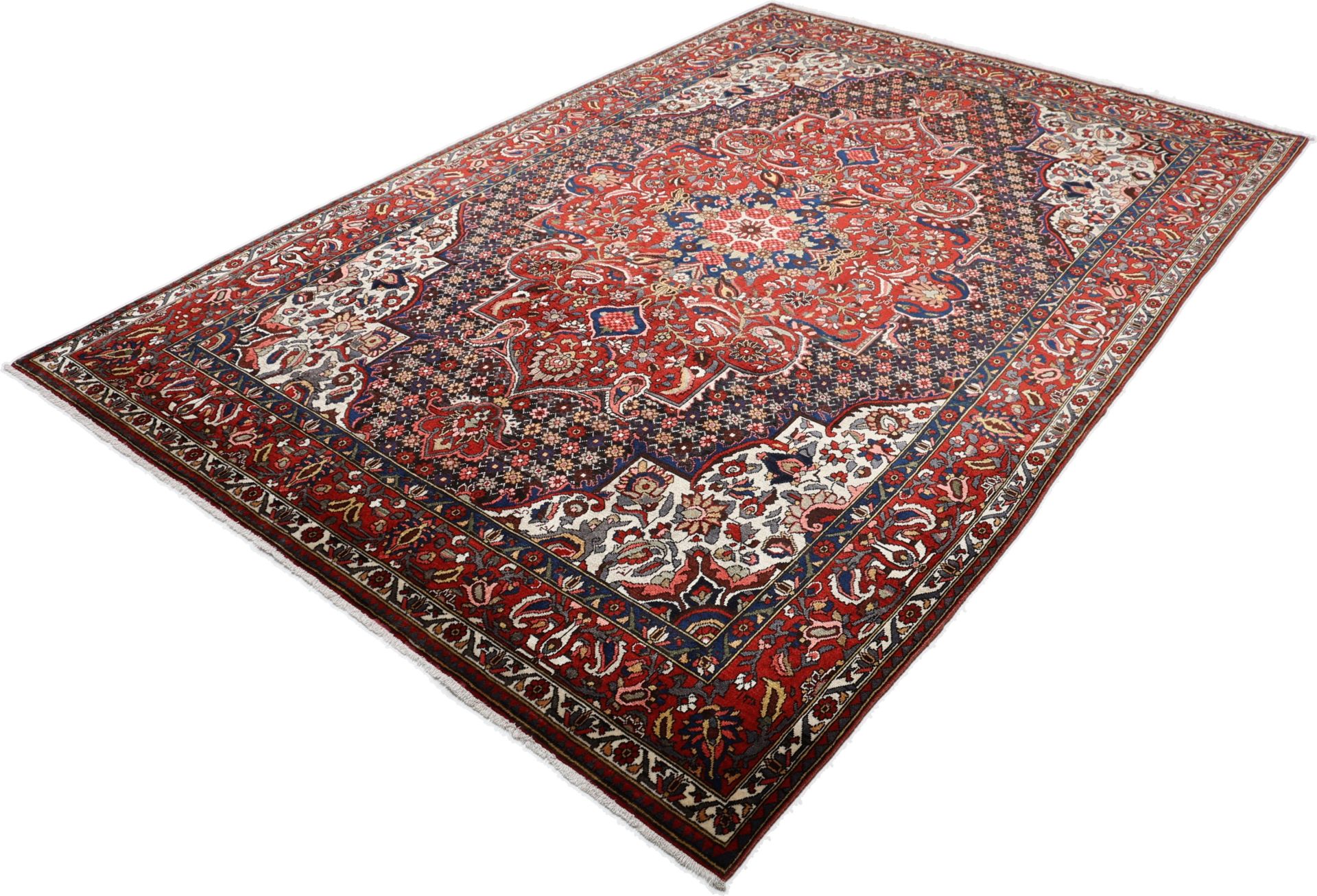 Handgeknüpfter Bakhtiari Perserteppich 216 × 316 cm