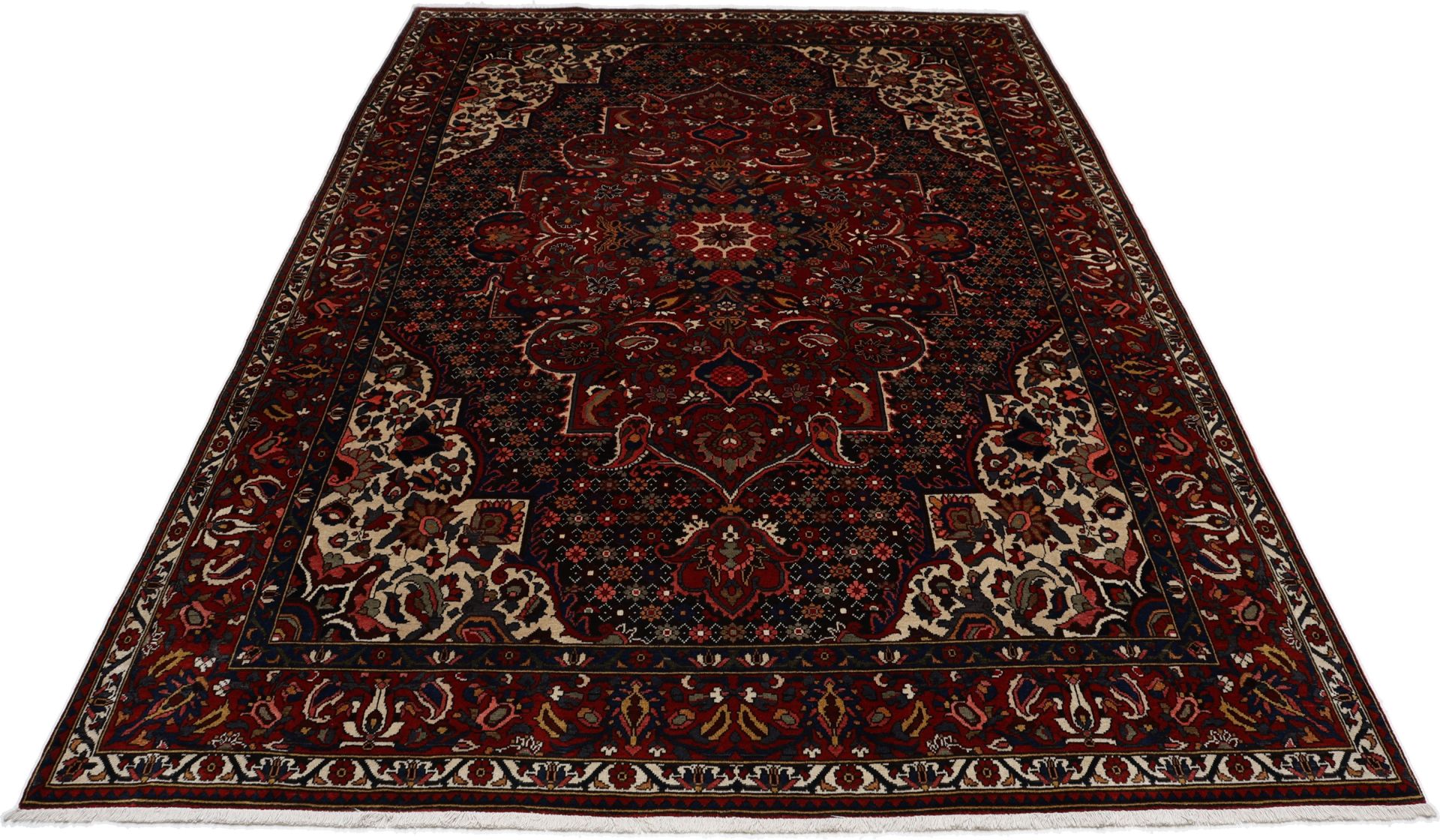 Handgeknüpfter Bakhtiari Perserteppich 216 × 316 cm