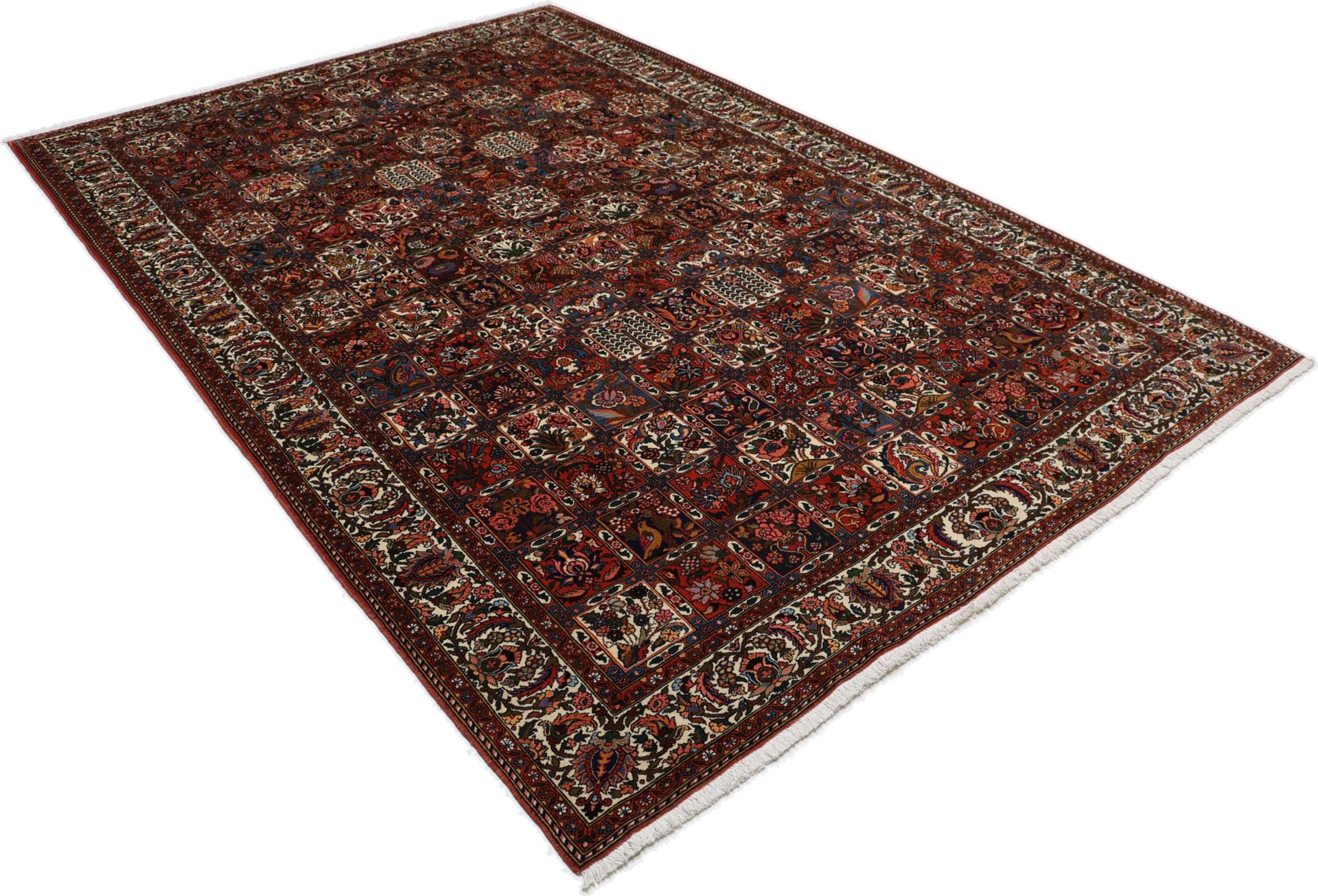 Bakhtiari Perserteppich aus Iran, 197 × 296 cm