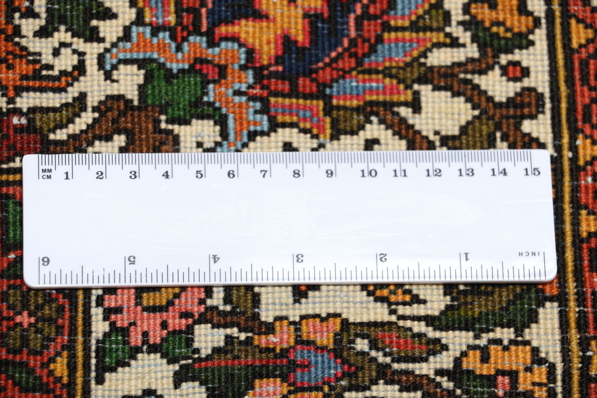 Bakhtiari Perserteppich aus Iran, 197 × 296 cm