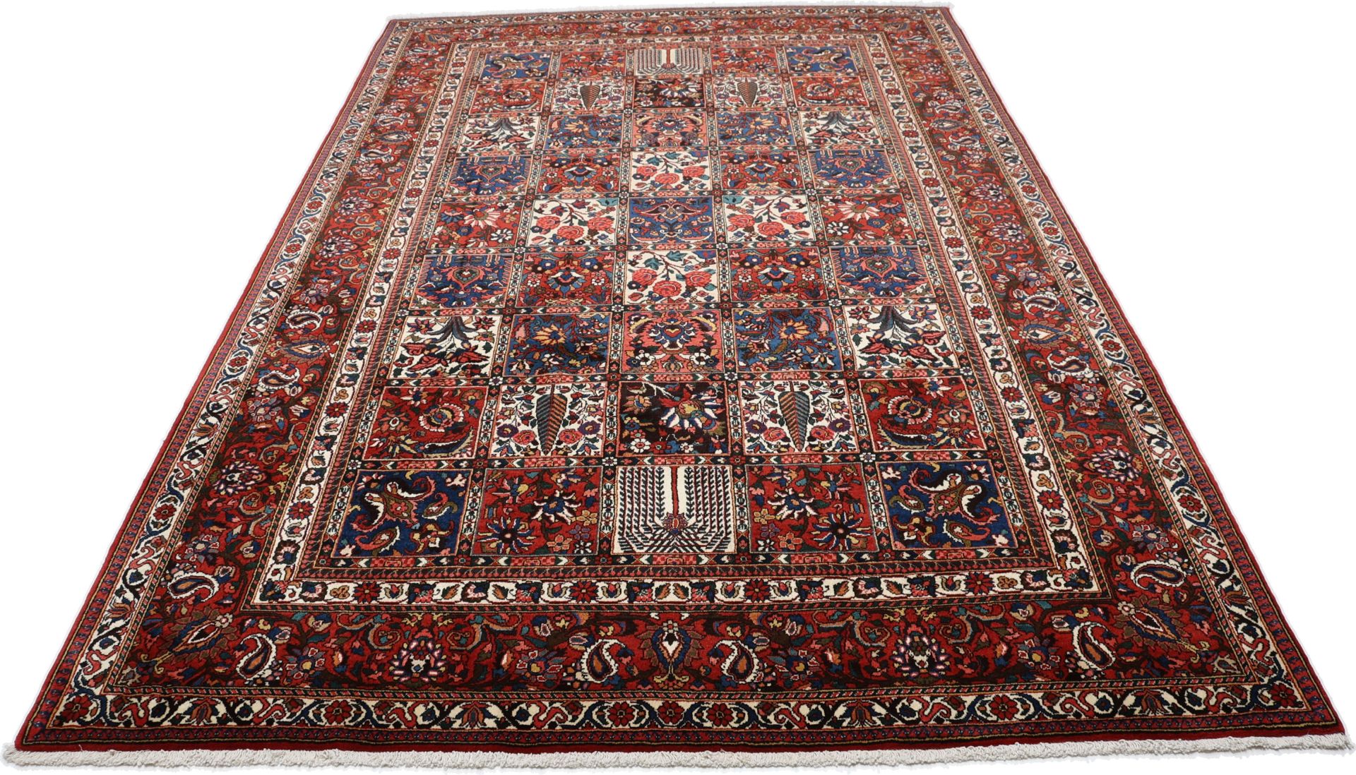 Bakhtiari Perserteppich 203 × 318 cm aus Wolle, handgeknüpft
