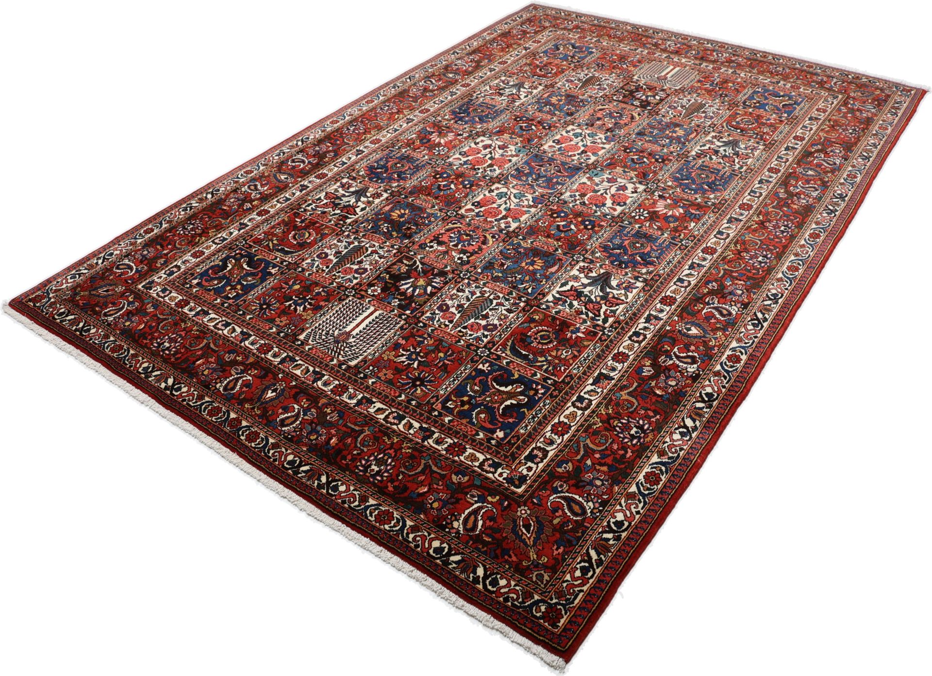 Bakhtiari Perserteppich 203 × 318 cm aus Wolle, handgeknüpft