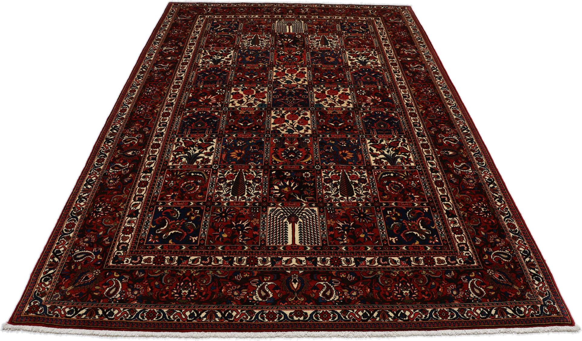 Bakhtiari Perserteppich 203 × 318 cm aus Wolle, handgeknüpft