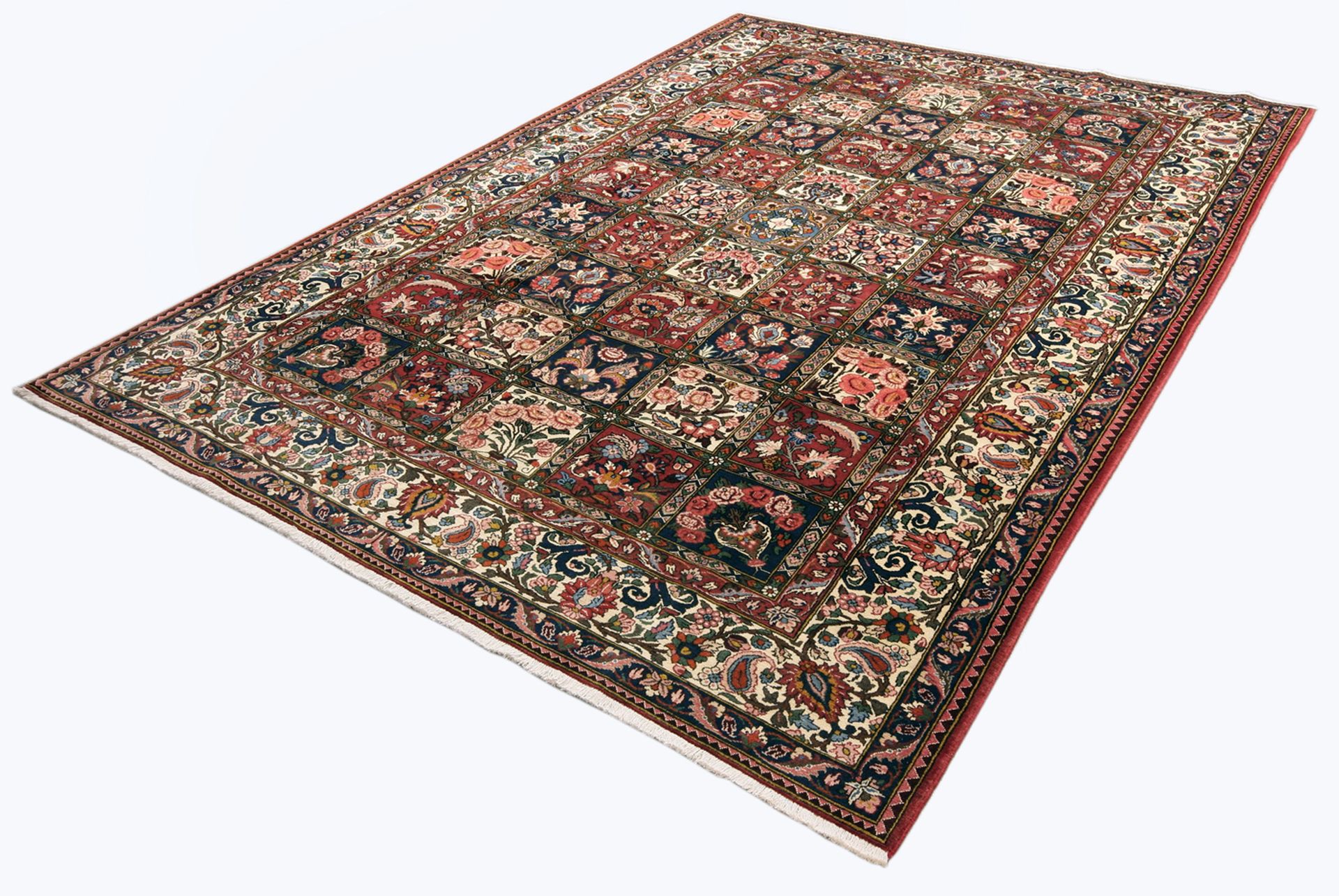 Bakhtiari Perserteppich aus Iran, 212 × 310 cm