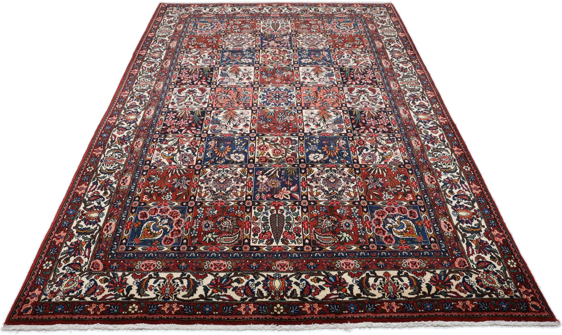 Bakhtiari Perserteppich aus Iran, 205 × 315 cm