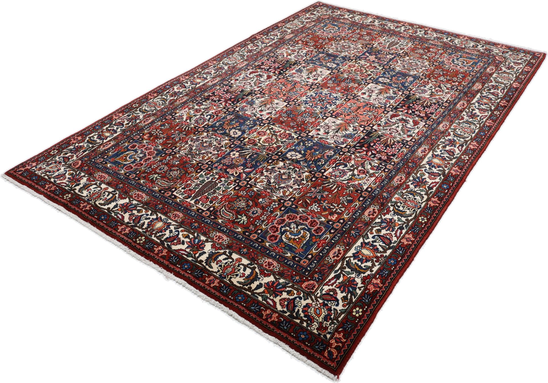 Bakhtiari Perserteppich aus Iran, 205 × 315 cm