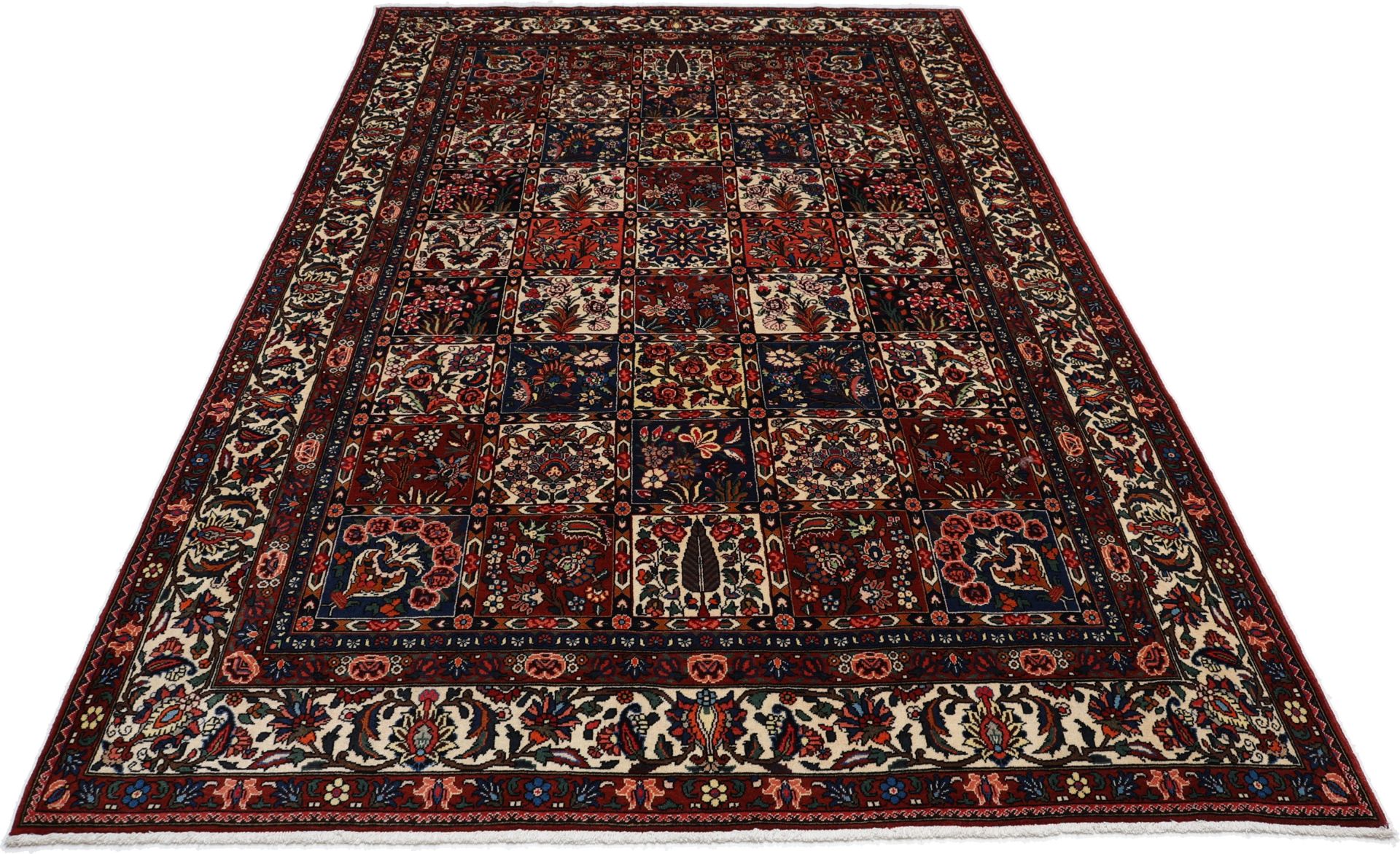 Bakhtiari Perserteppich aus Iran, 205 × 315 cm