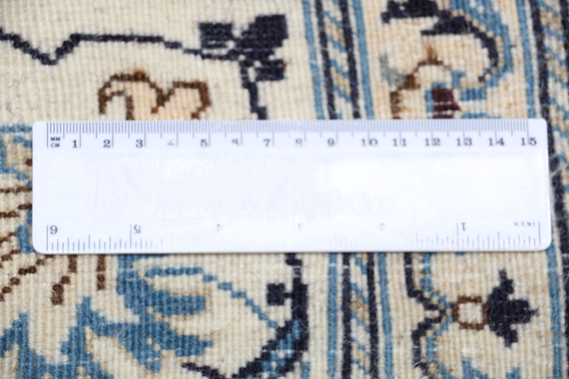 Handgeknüpfter Nain Perserteppich, 200 × 298 cm, Wolle