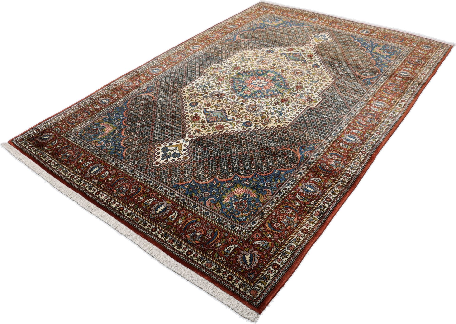 Bakhtiari Perserteppich 203 × 308 cm aus Wolle, handgeknüpft