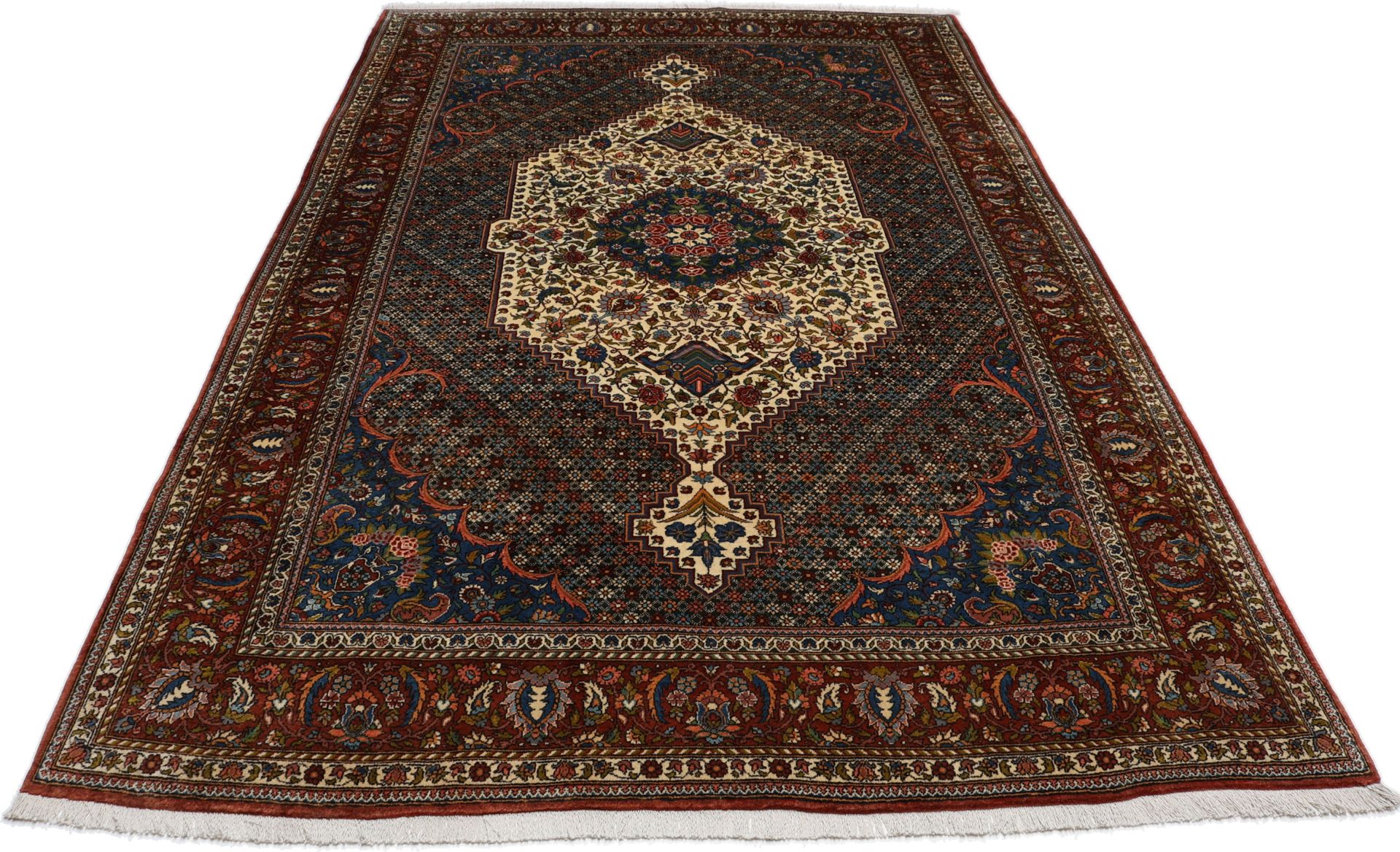 Bakhtiari Perserteppich 203 × 308 cm aus Wolle, handgeknüpft